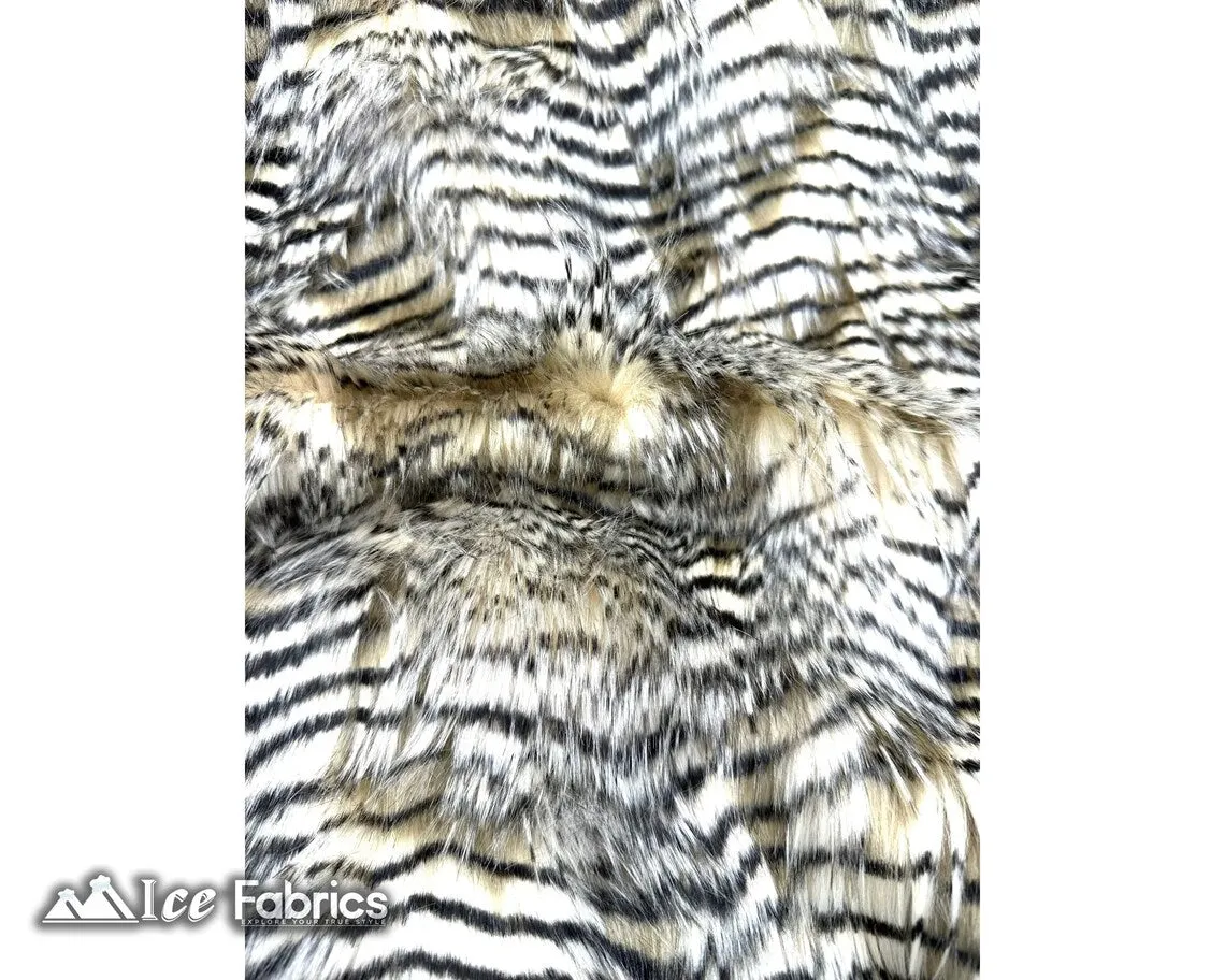 Faux Fake Fur Feathered Bird Long Pile Fabric | Faux Fur Material