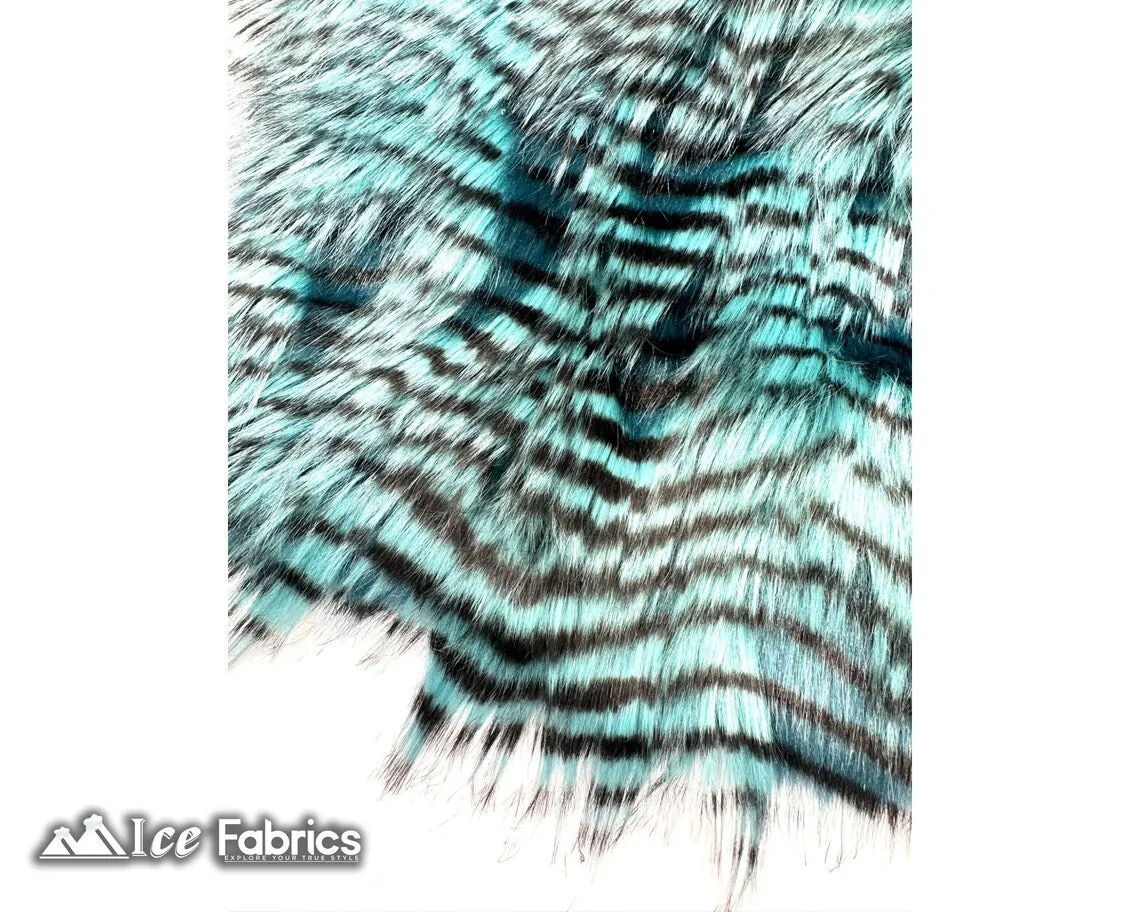 Faux Fake Fur Feathered Bird Long Pile Fabric | Faux Fur Material