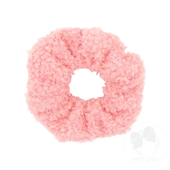 Faux Shearling Scrunchie