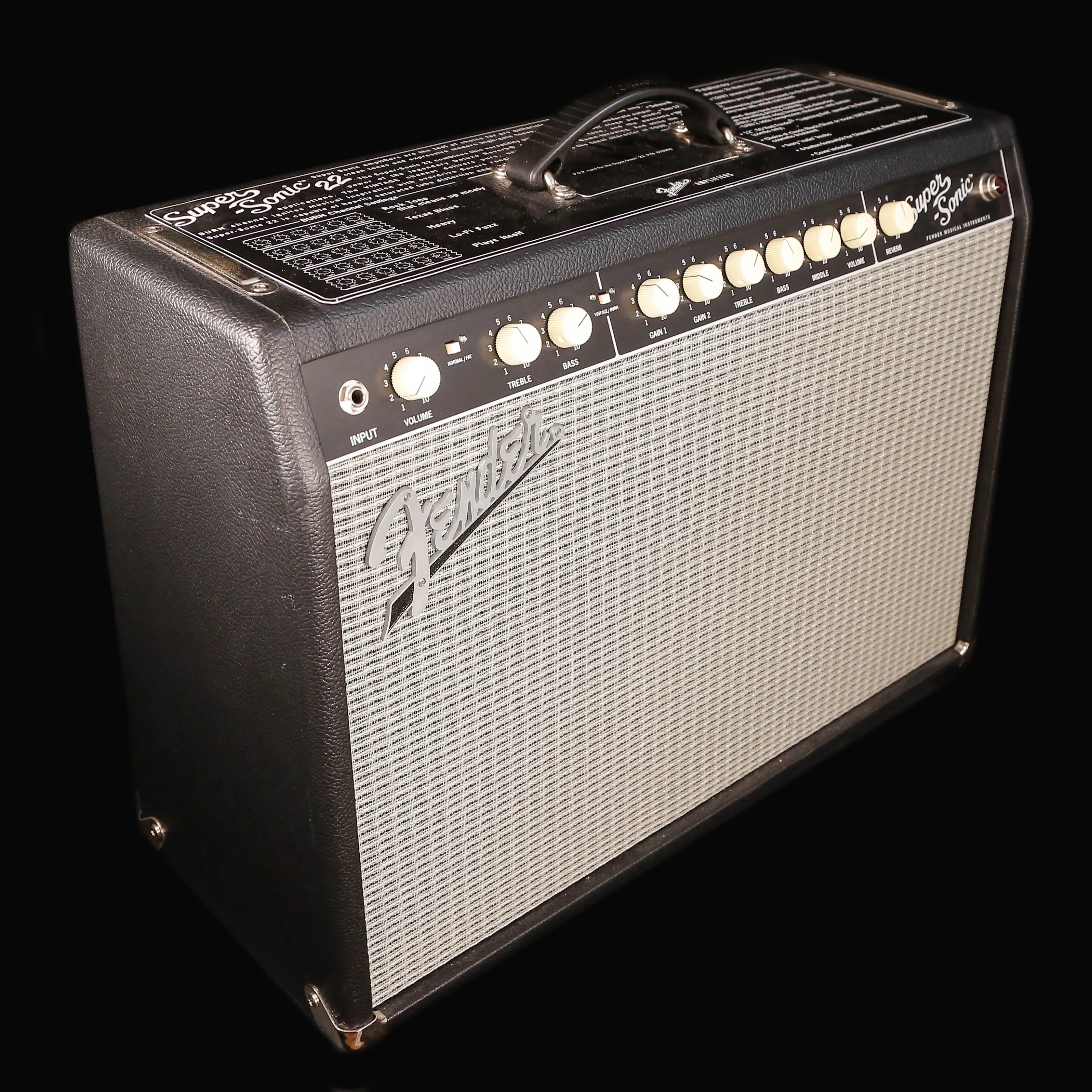 Fender Super-Sonic 22 1x12 Combo Black/Silver