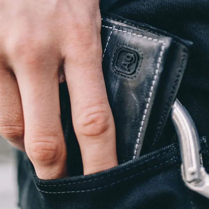 Franklin Bicycle Tube Wallet in Silver