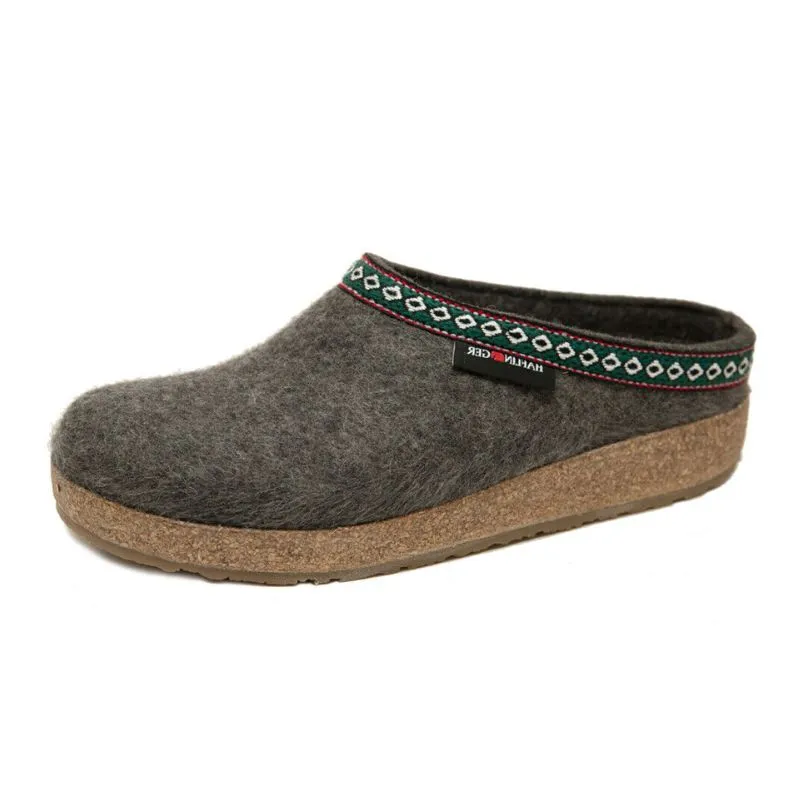 Haflinger GZ14 Anthrazit Women's Slippers