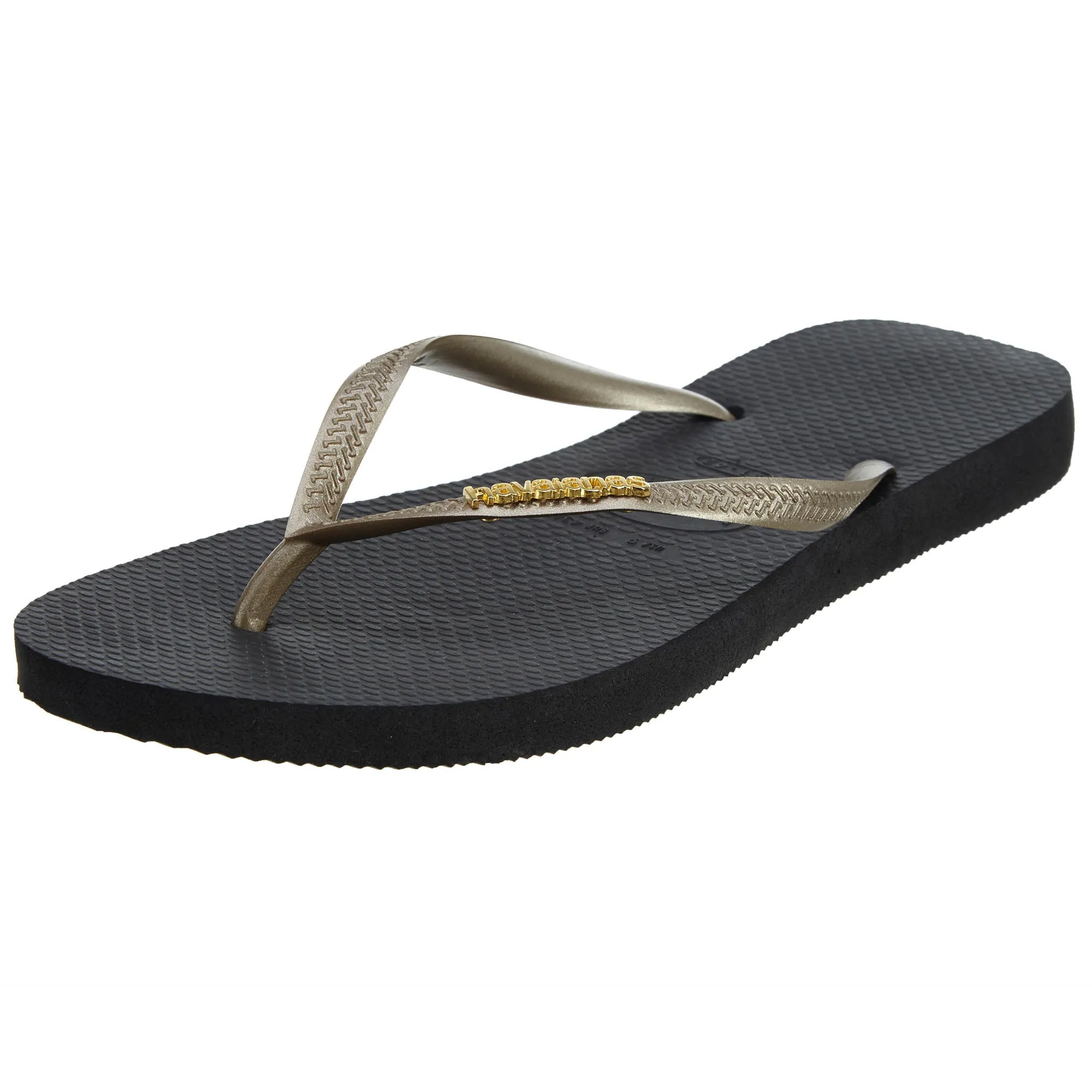 Havaianas Women's Slim Logo Metallic Flip Flop - STYLE # 4119875