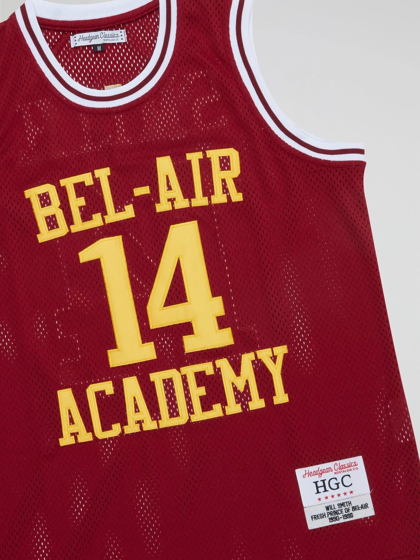 Headgear - Bel-air Basketball Jersey Maroon