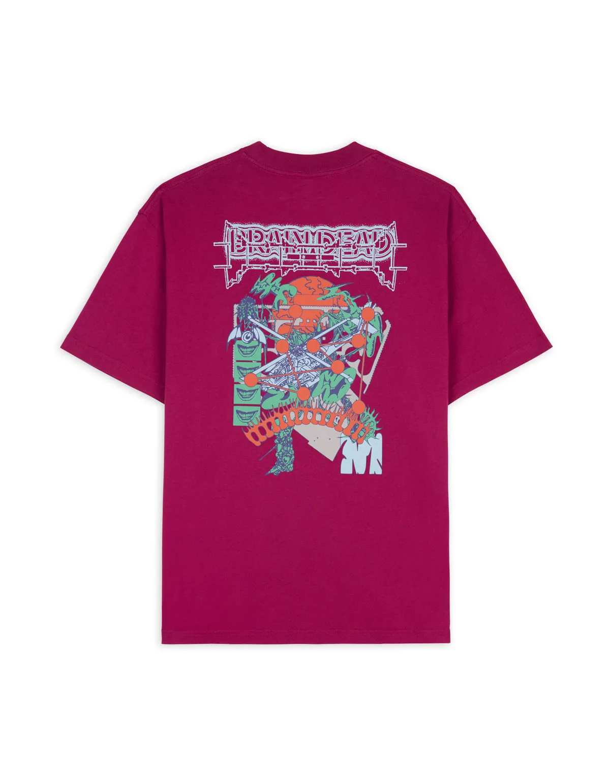 Helicopter T-Shirt - Maroon