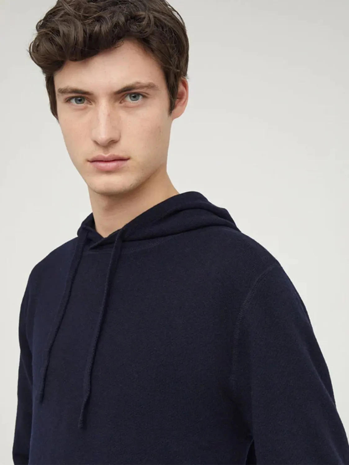 Hooded Wool Sweatshirt