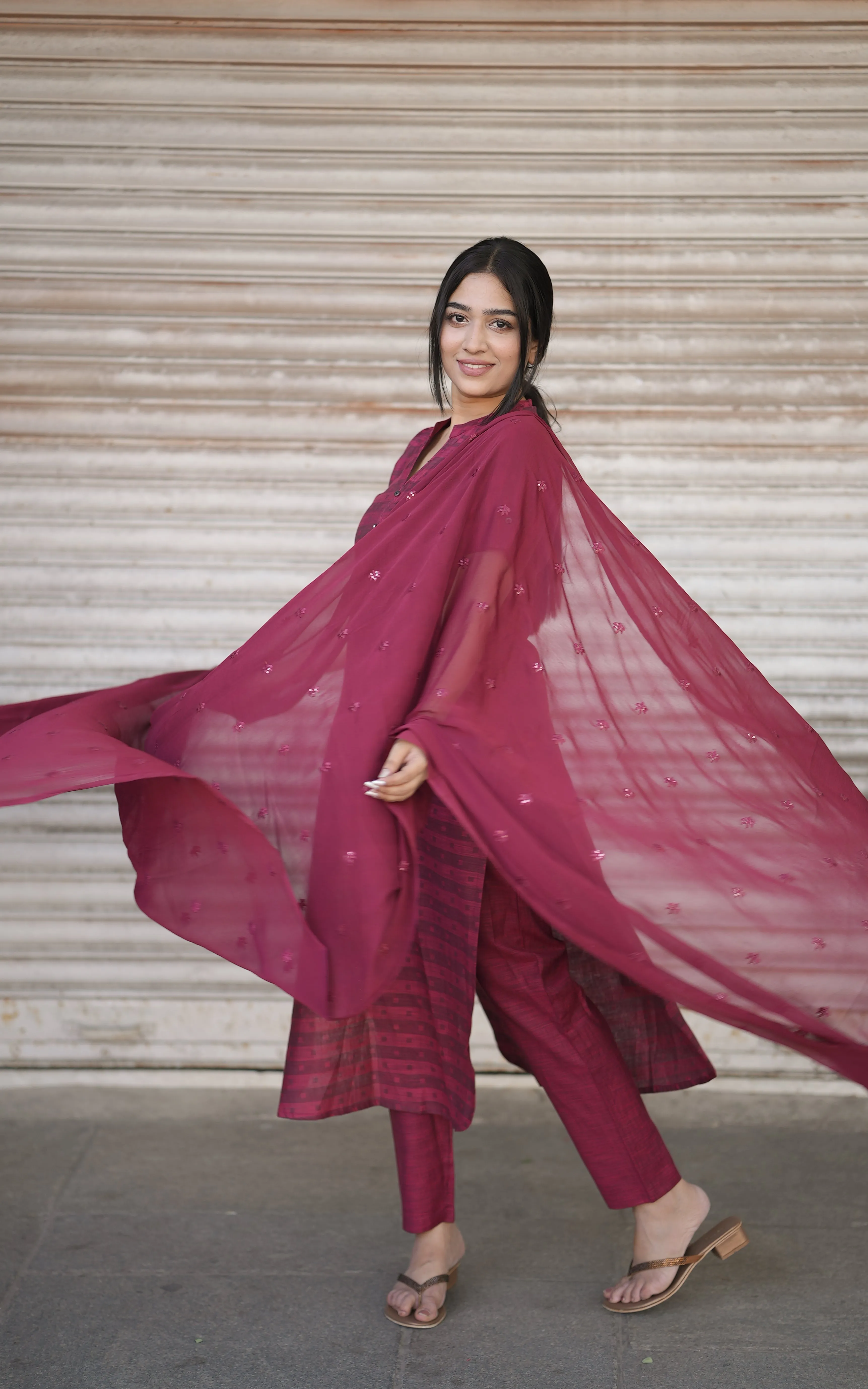 Jaishika C (Kurti Dupatta)