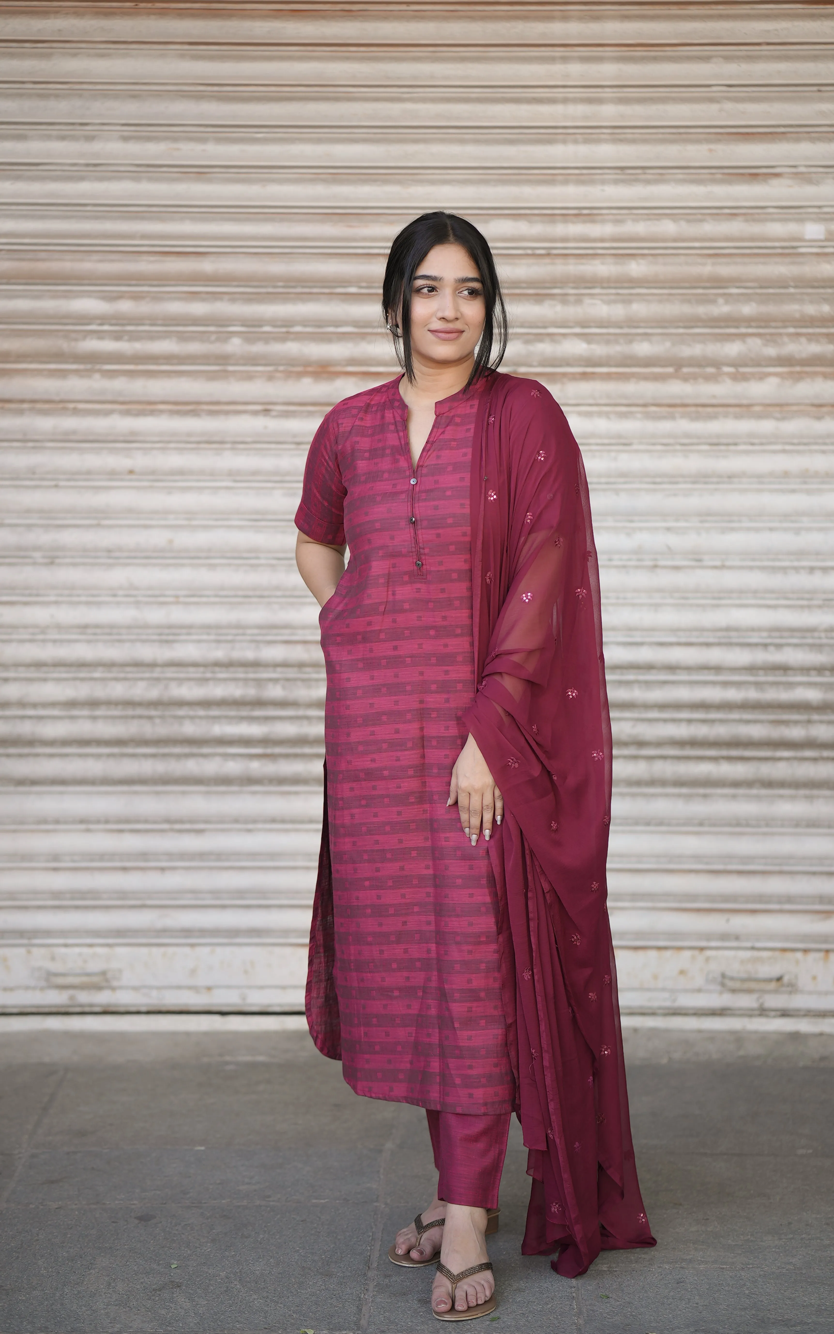 Jaishika C (Kurti Dupatta)