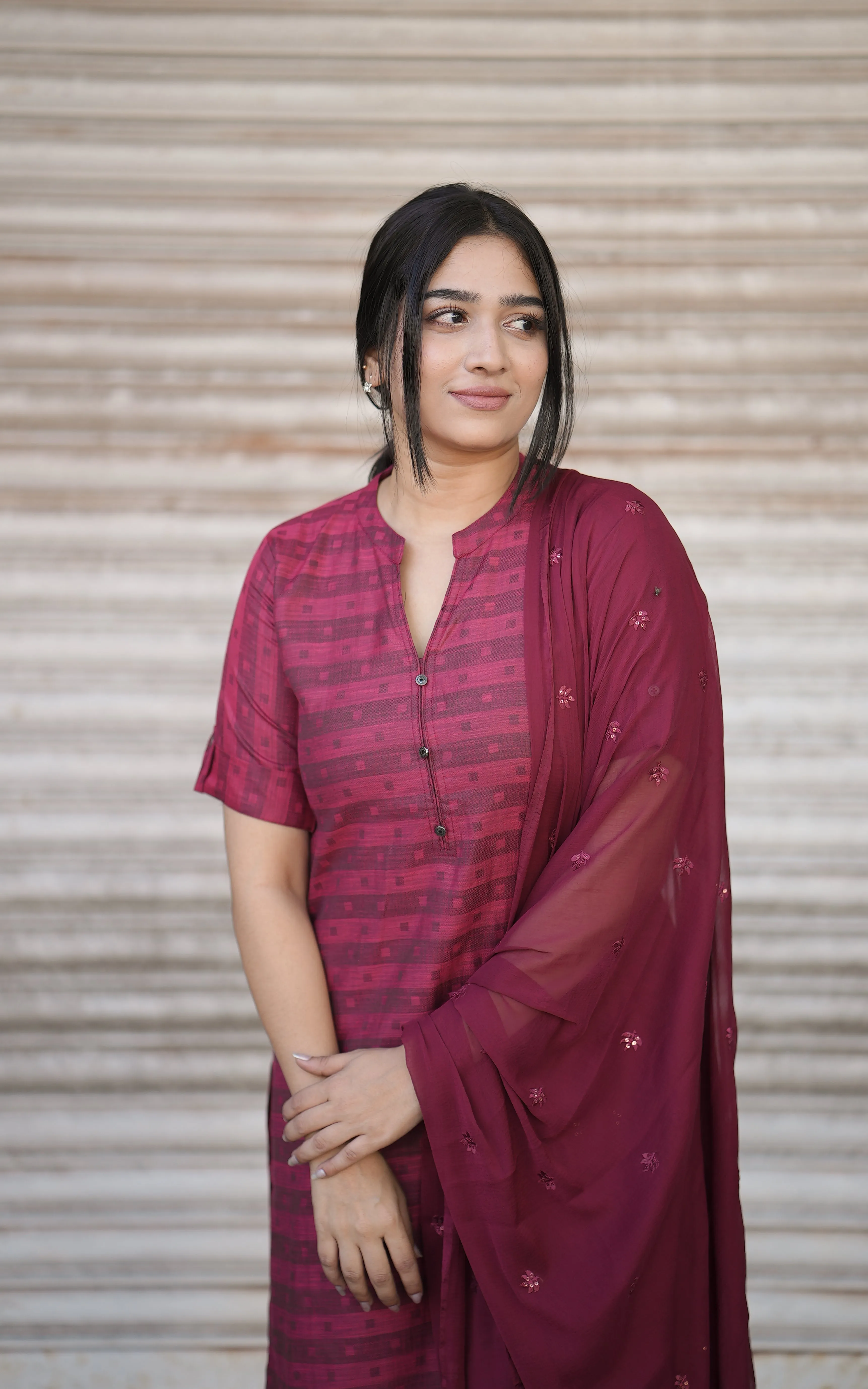 Jaishika C (Kurti Dupatta)