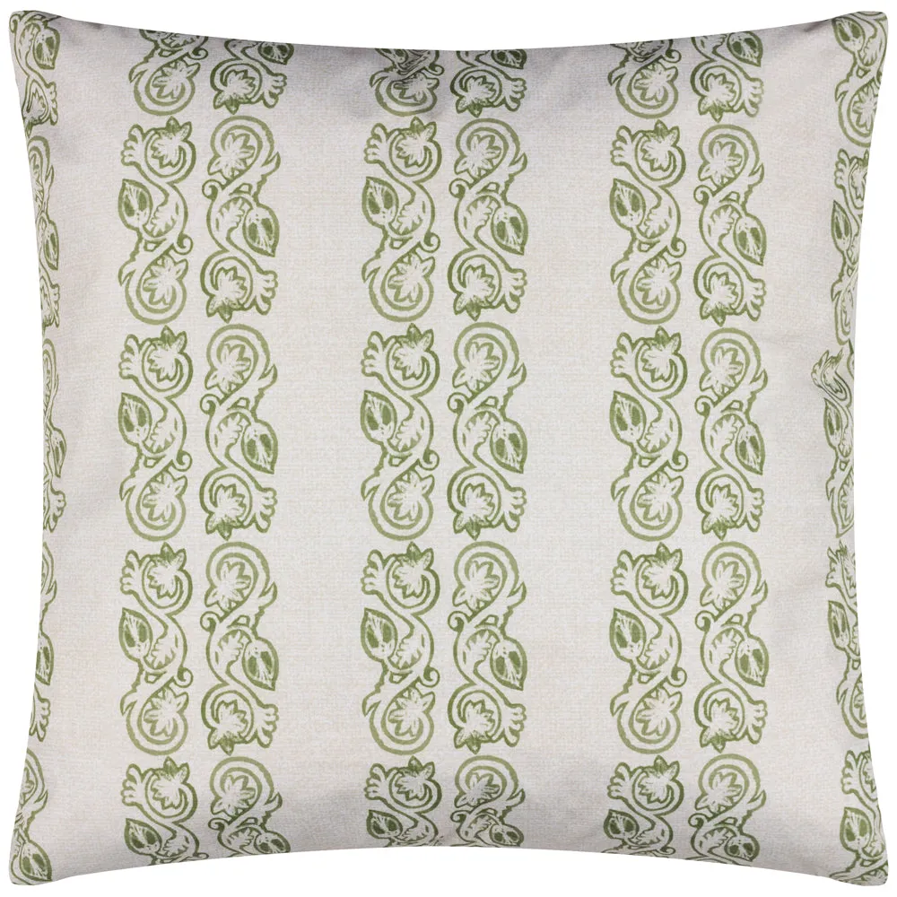 Kalindi Stripe Outdoor Cushion Olive