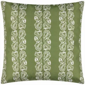 Kalindi Stripe Outdoor Cushion Olive