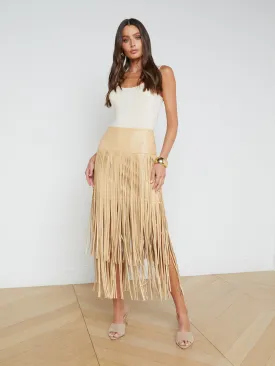 Karolina Fringe Skirt