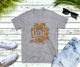 Line Dancing Boogie T-Shirt, Line Dancing Tee, Country Music T-Shirt, Western Shirt