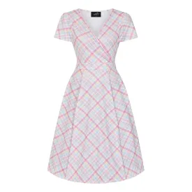 Lyra Dress - Pastel Gingham