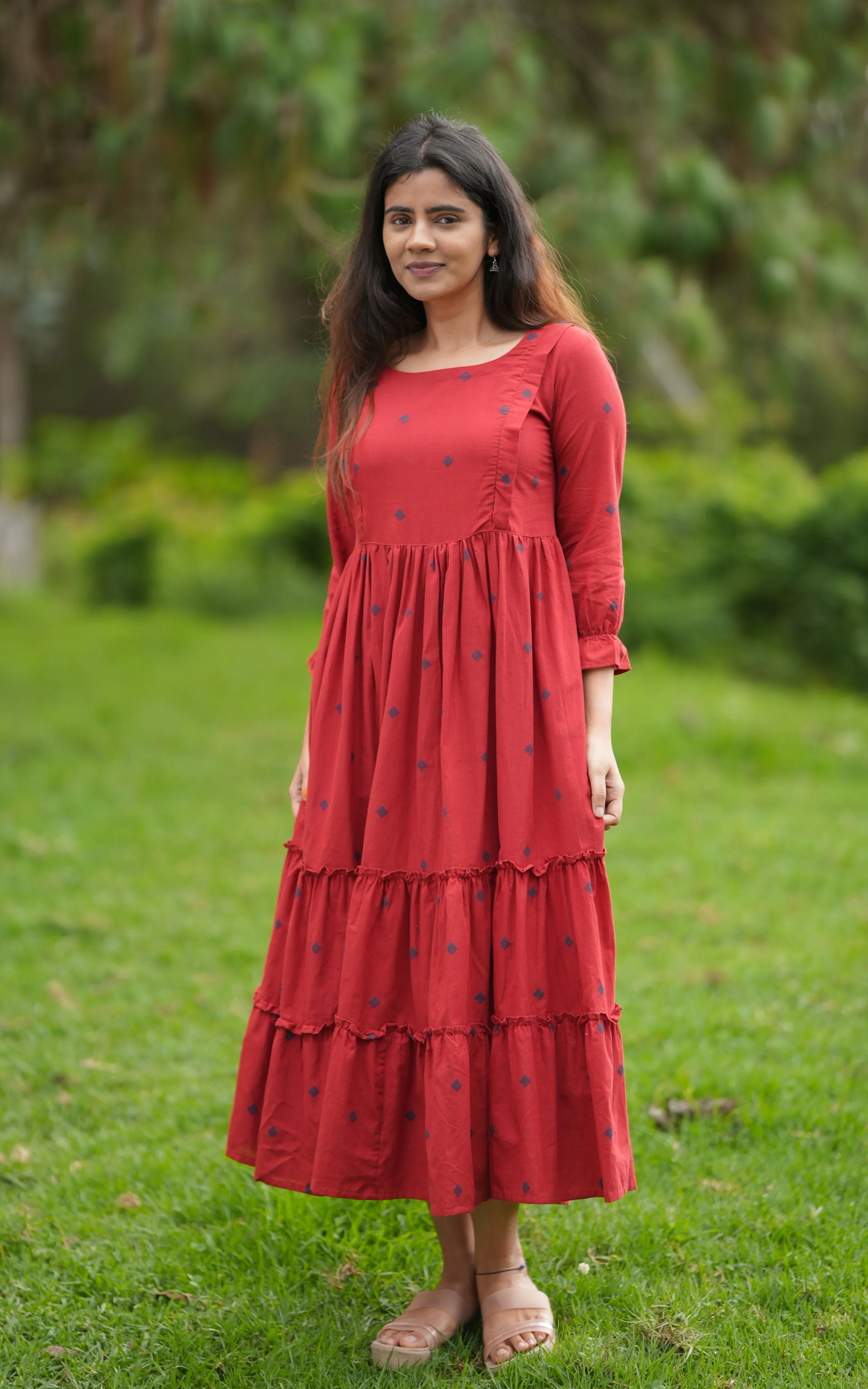 Madhumitha Maroon (Feeding Kurti)