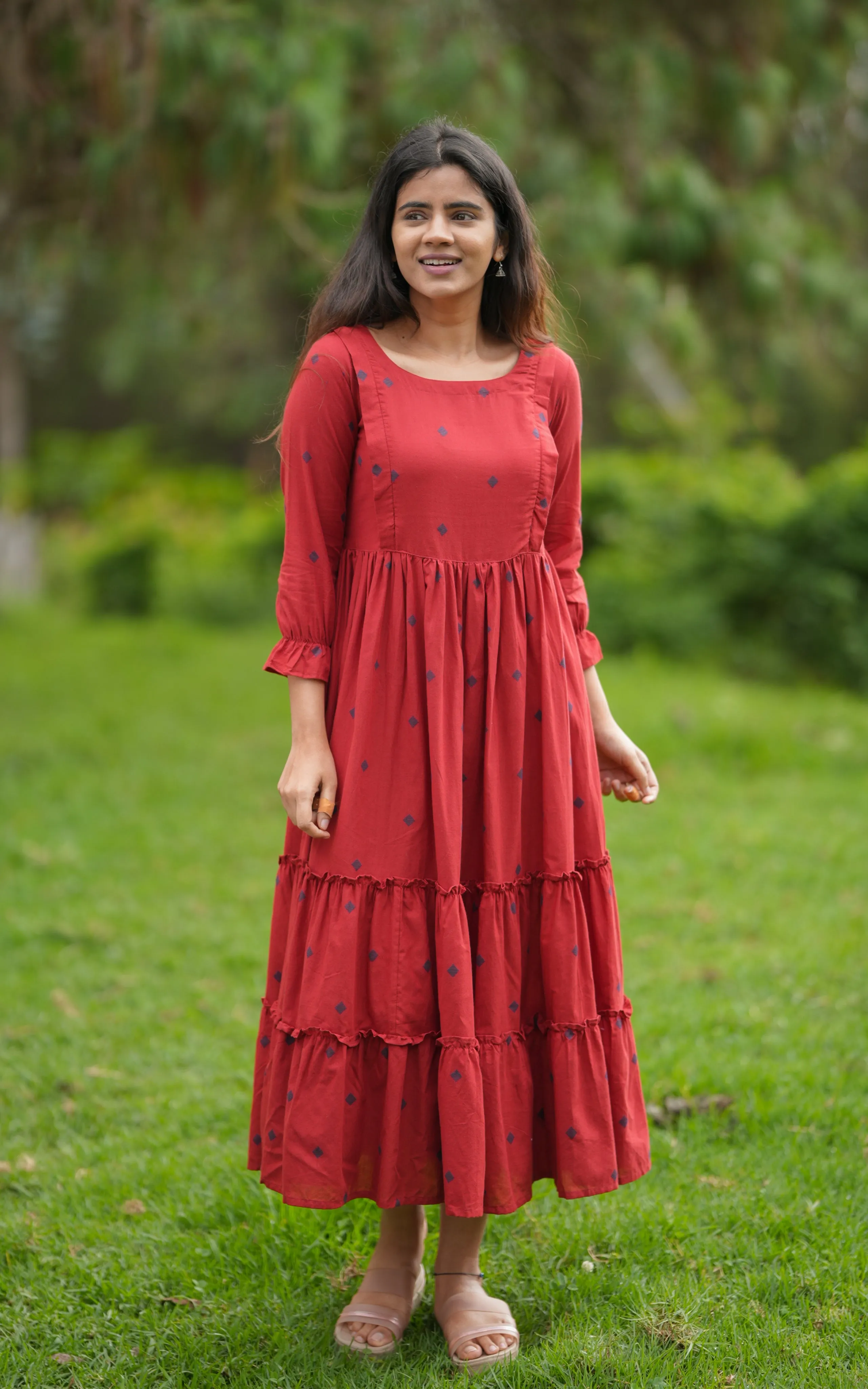 Madhumitha Maroon (Feeding Kurti)