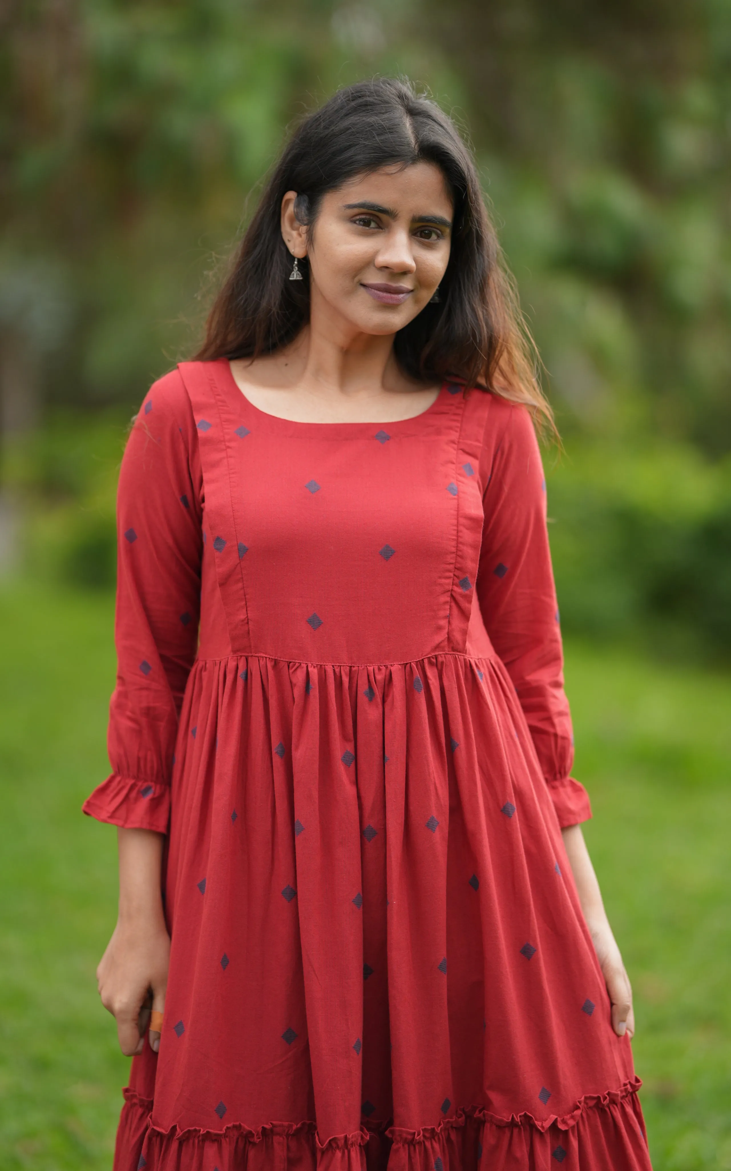 Madhumitha Maroon (Feeding Kurti)