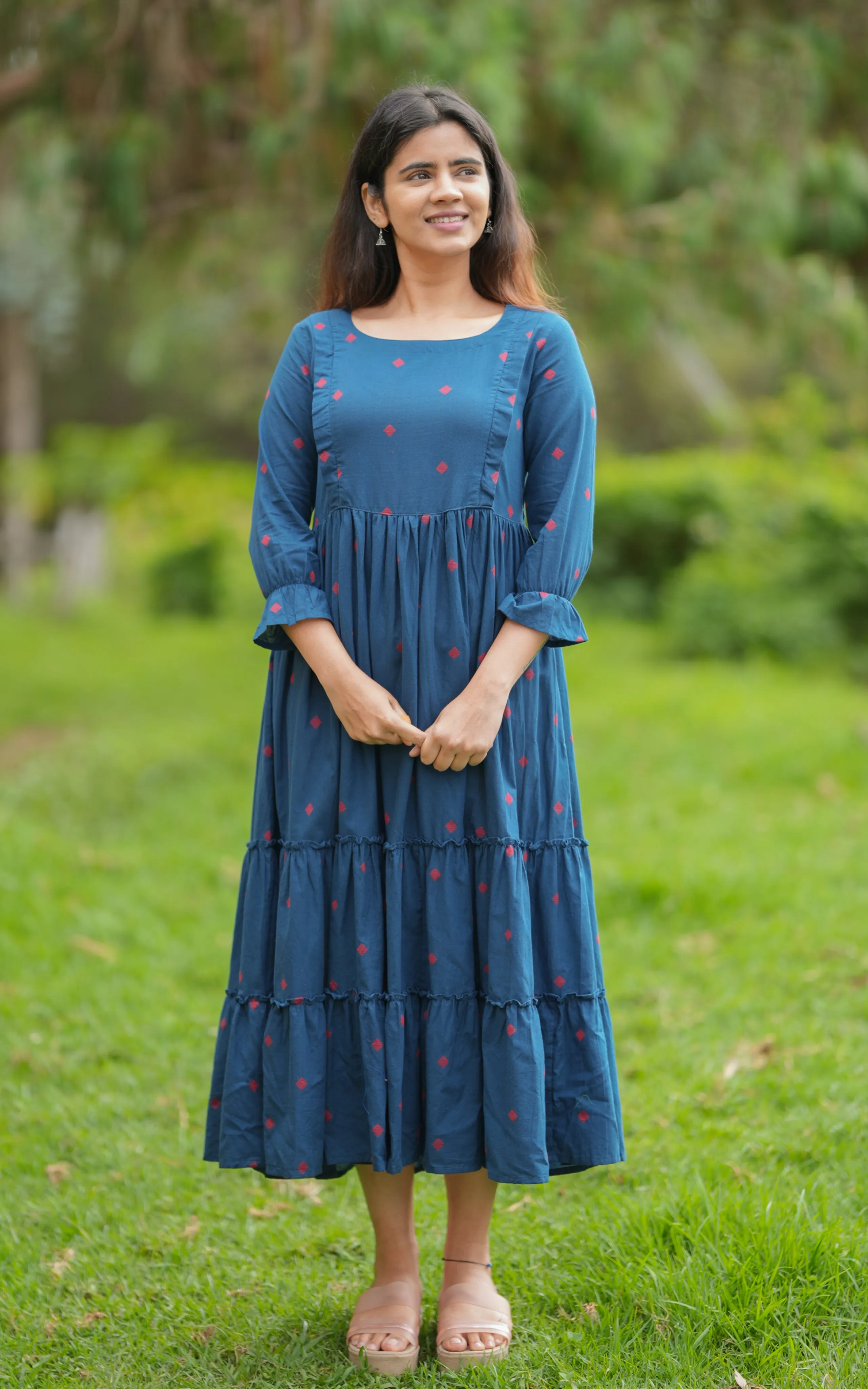 Madhumitha Navy (Feeding Kurti)