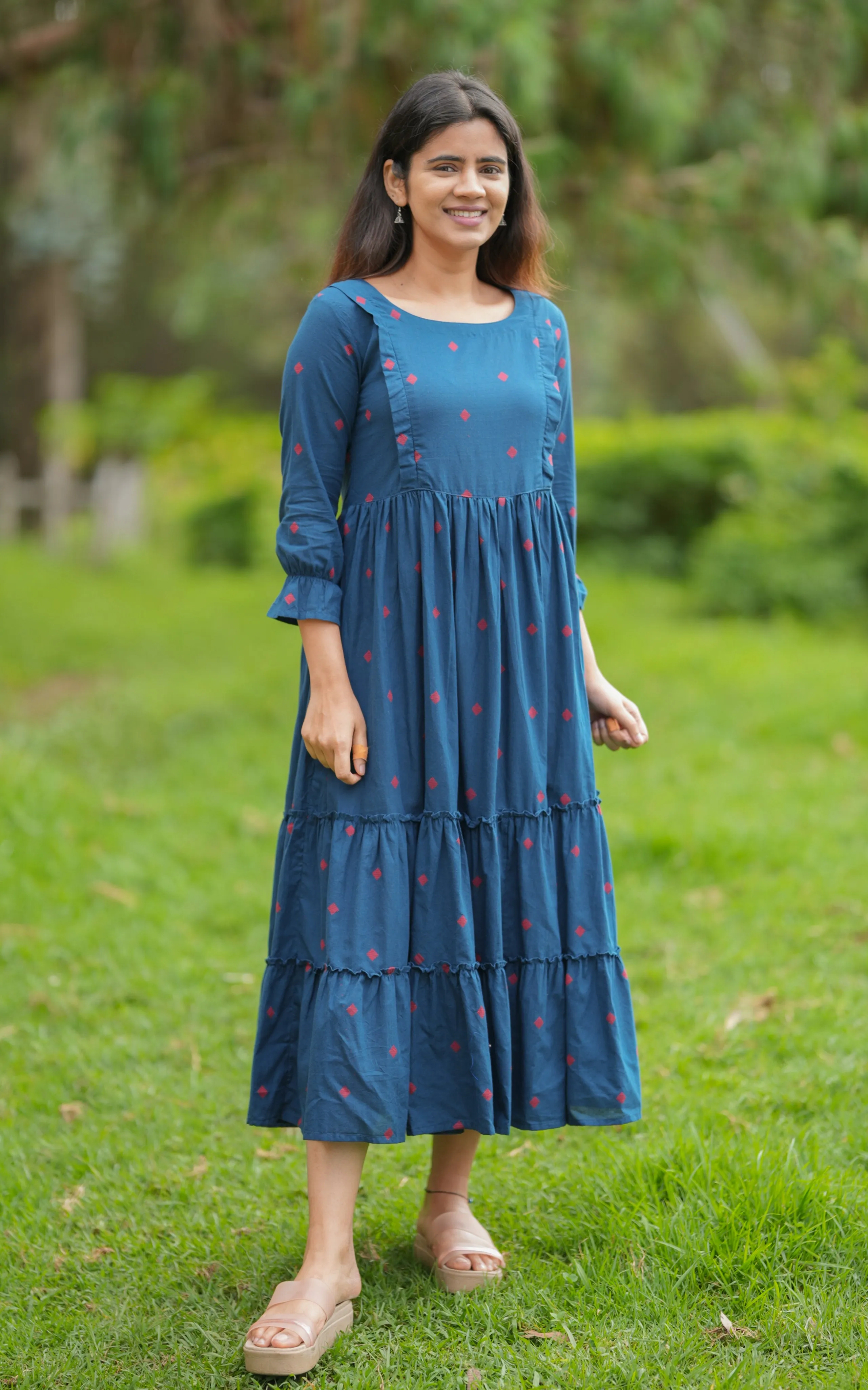 Madhumitha Navy (Feeding Kurti)