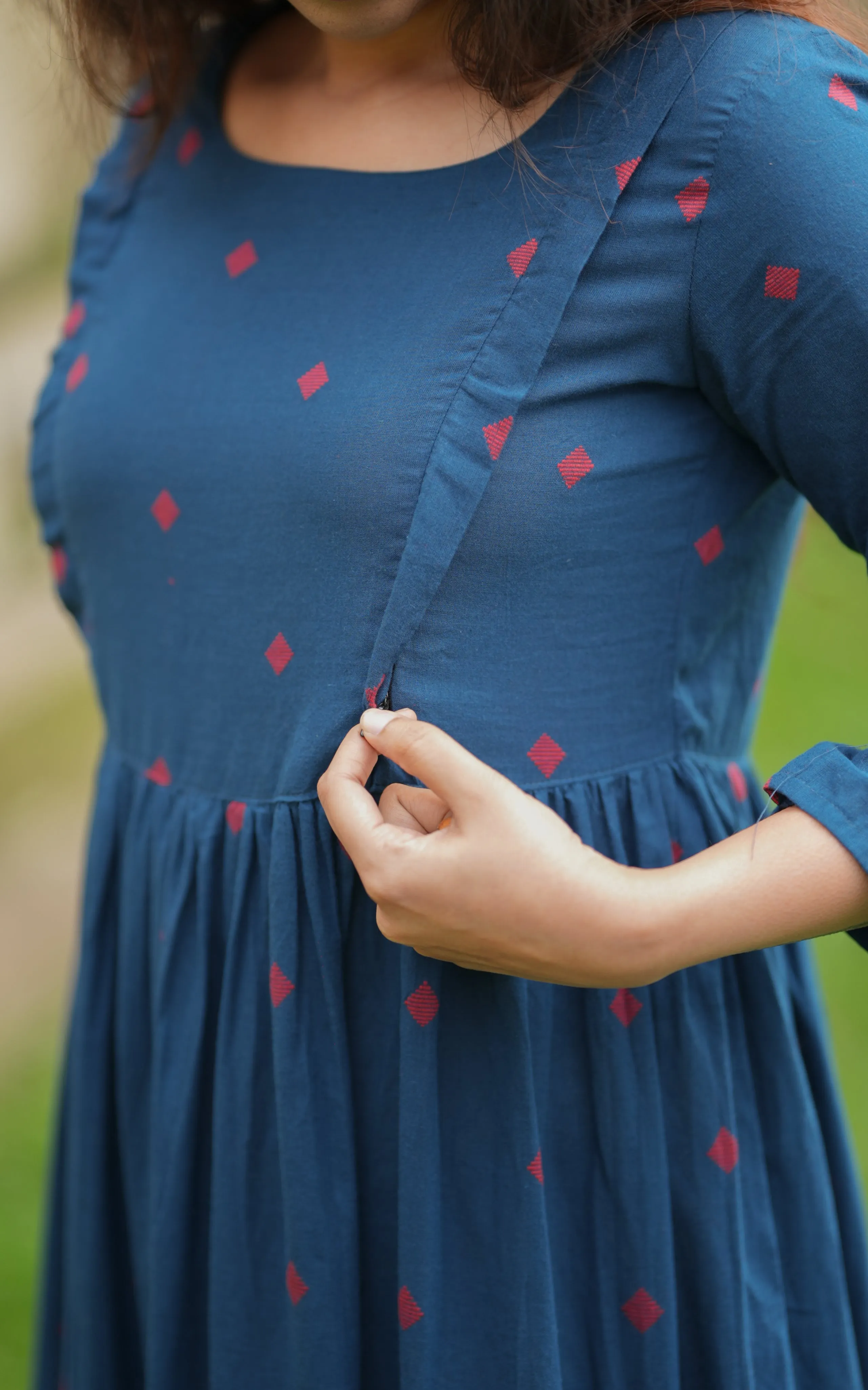 Madhumitha Navy (Feeding Kurti)