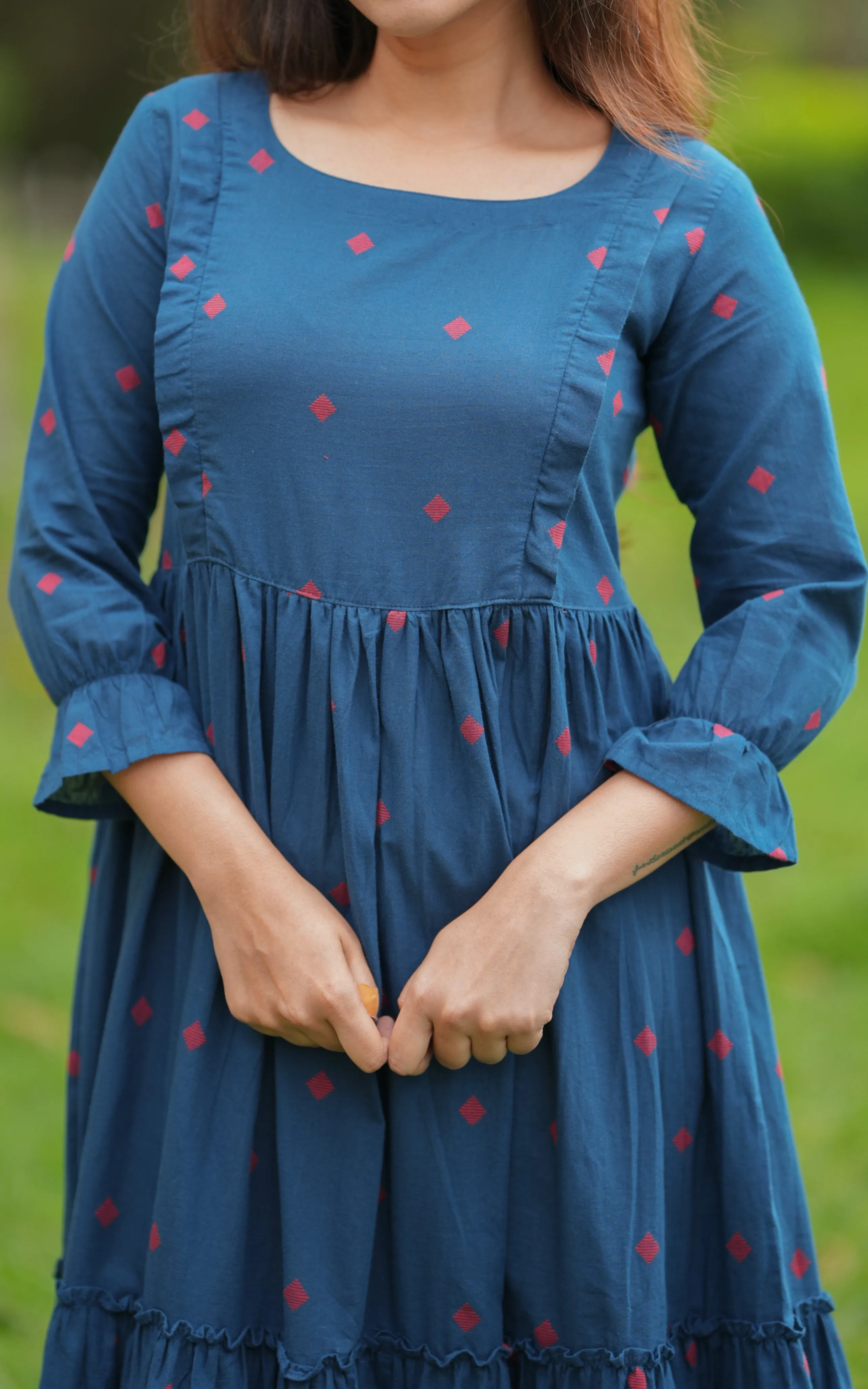 Madhumitha Navy (Feeding Kurti)