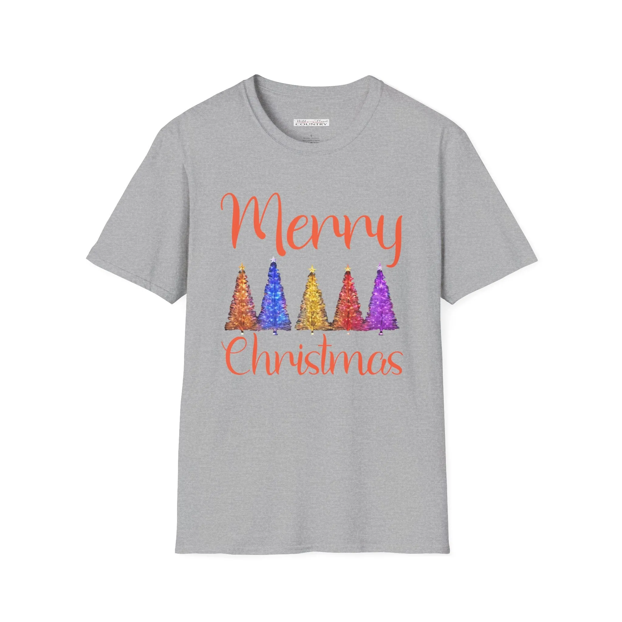 Merry Christmas Tee, Christmas T-Shirt, Country Christmas shirt, Christmas Graphic Tee