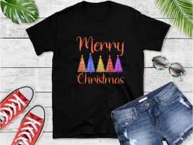 Merry Christmas Tee, Christmas T-Shirt, Country Christmas shirt, Christmas Graphic Tee