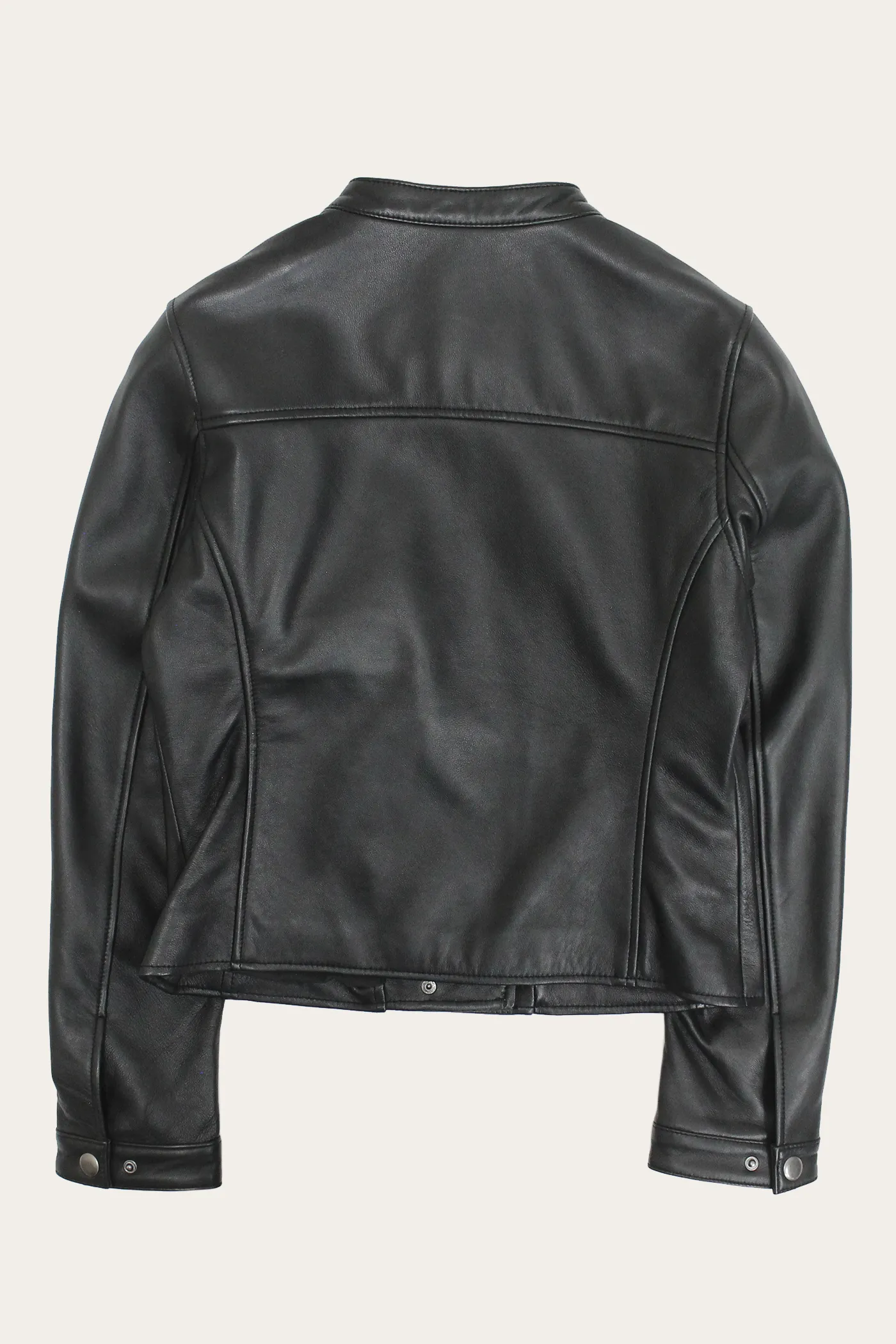 Modern Biker-racer Leather Jacket