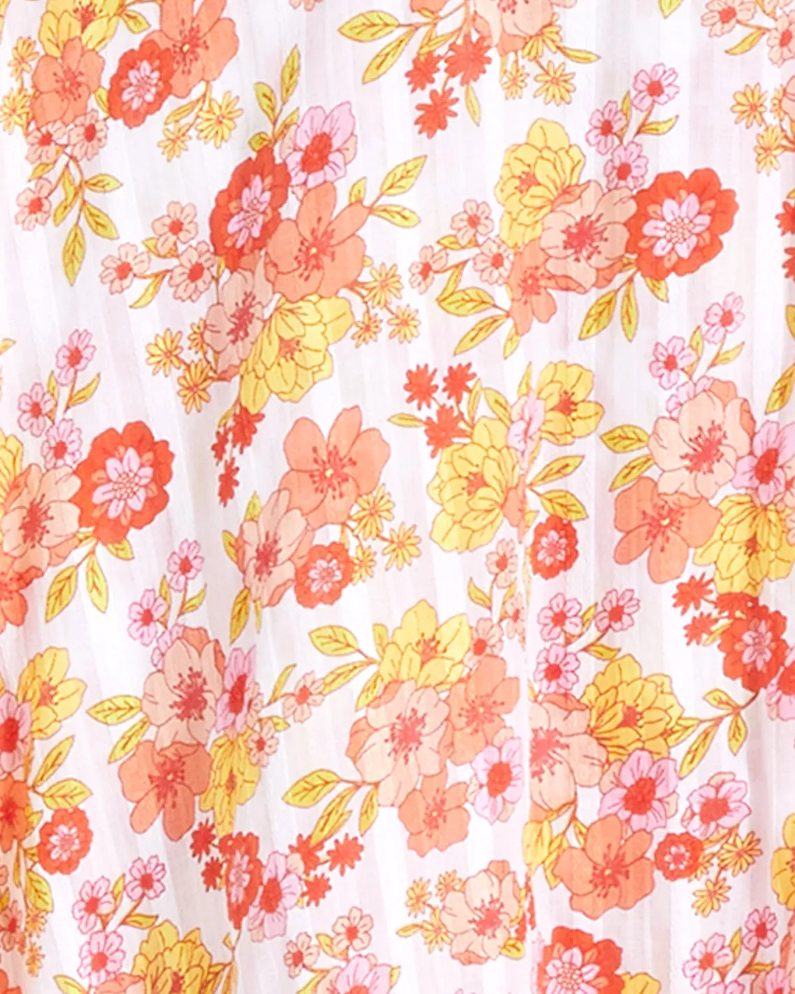 Naomi Wrap Dress in Field Blossom