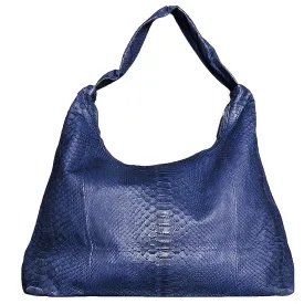 Navy Blue Jumbo Shoulder Bag