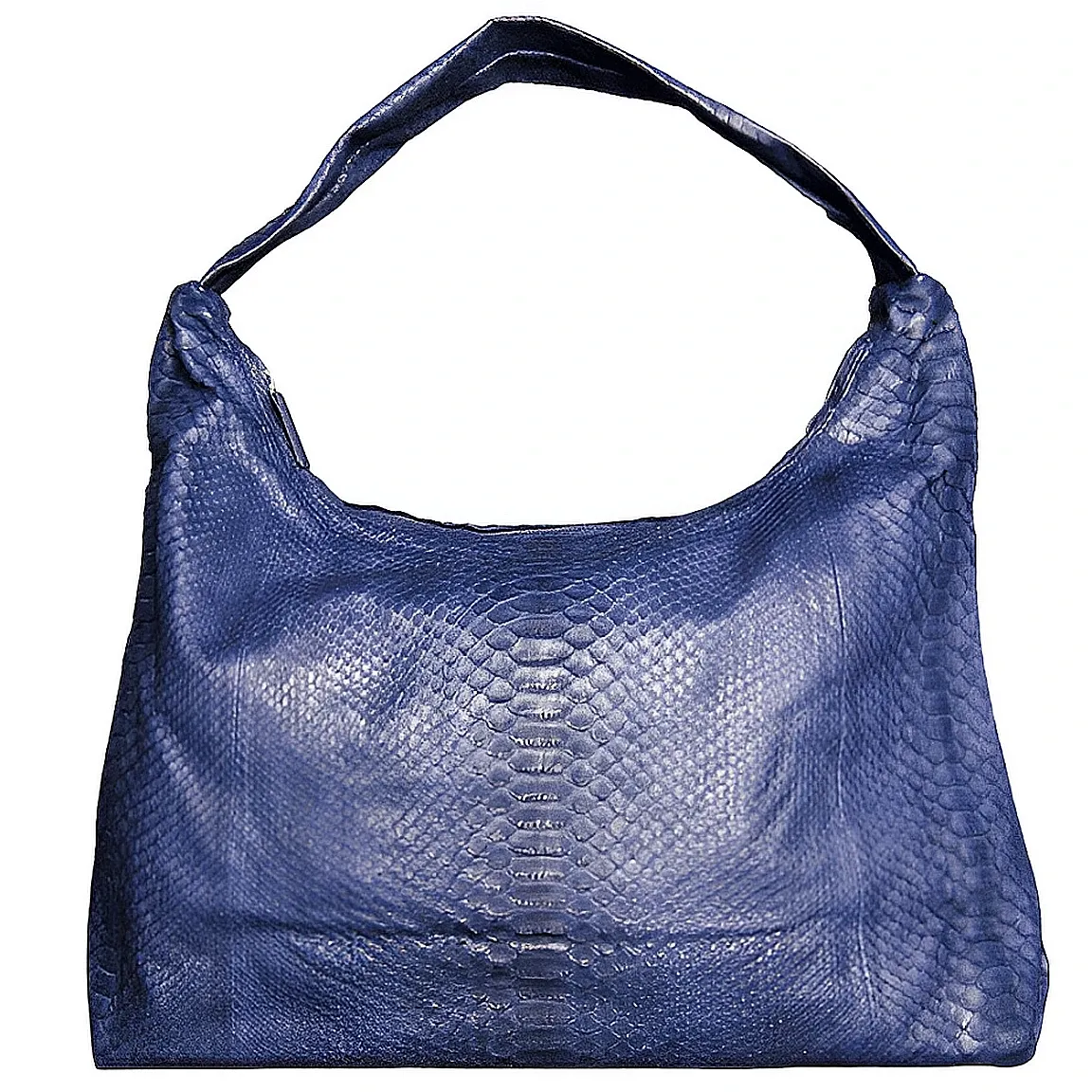 Navy Blue Jumbo Shoulder Bag