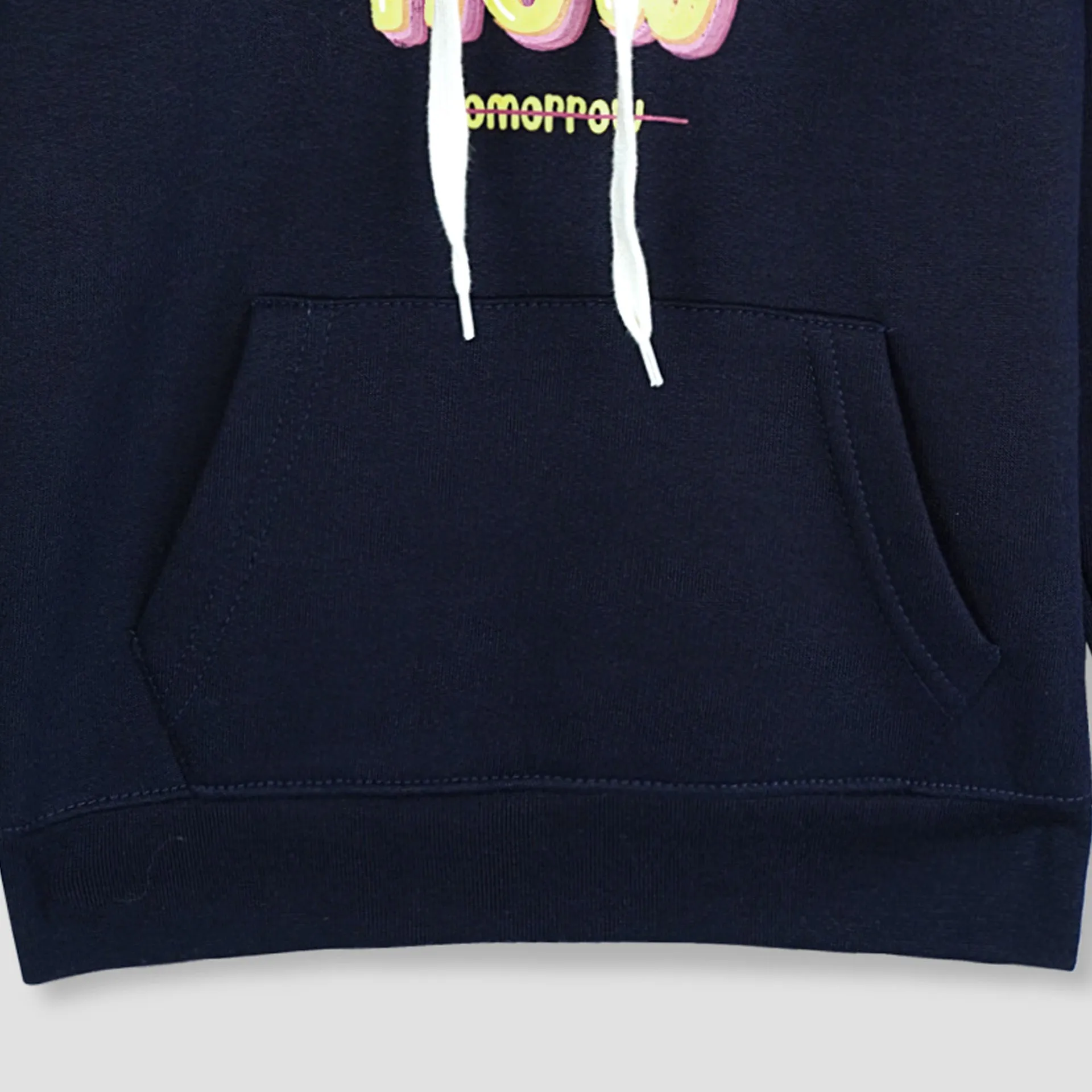 Now printed hoodie in fleece for kids