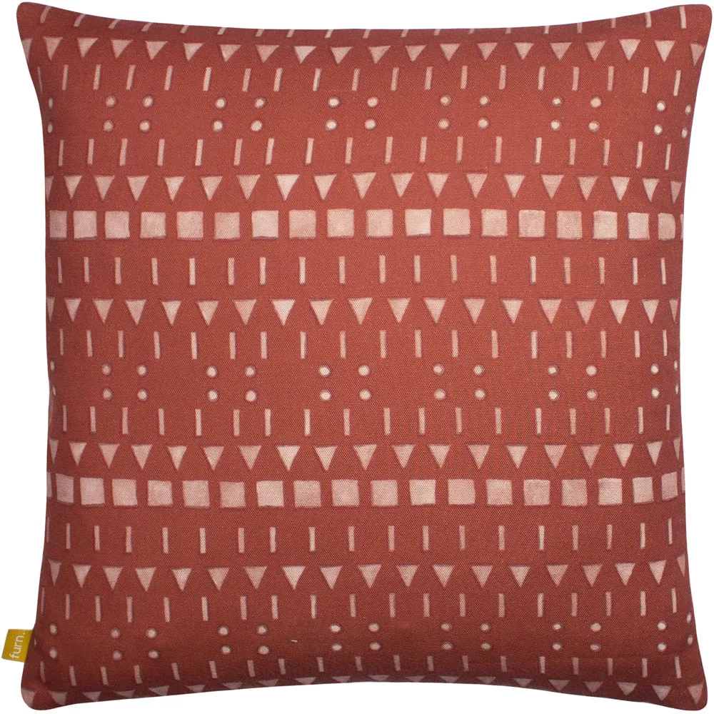 Pacha 100% Recycled Cushion Terracotta