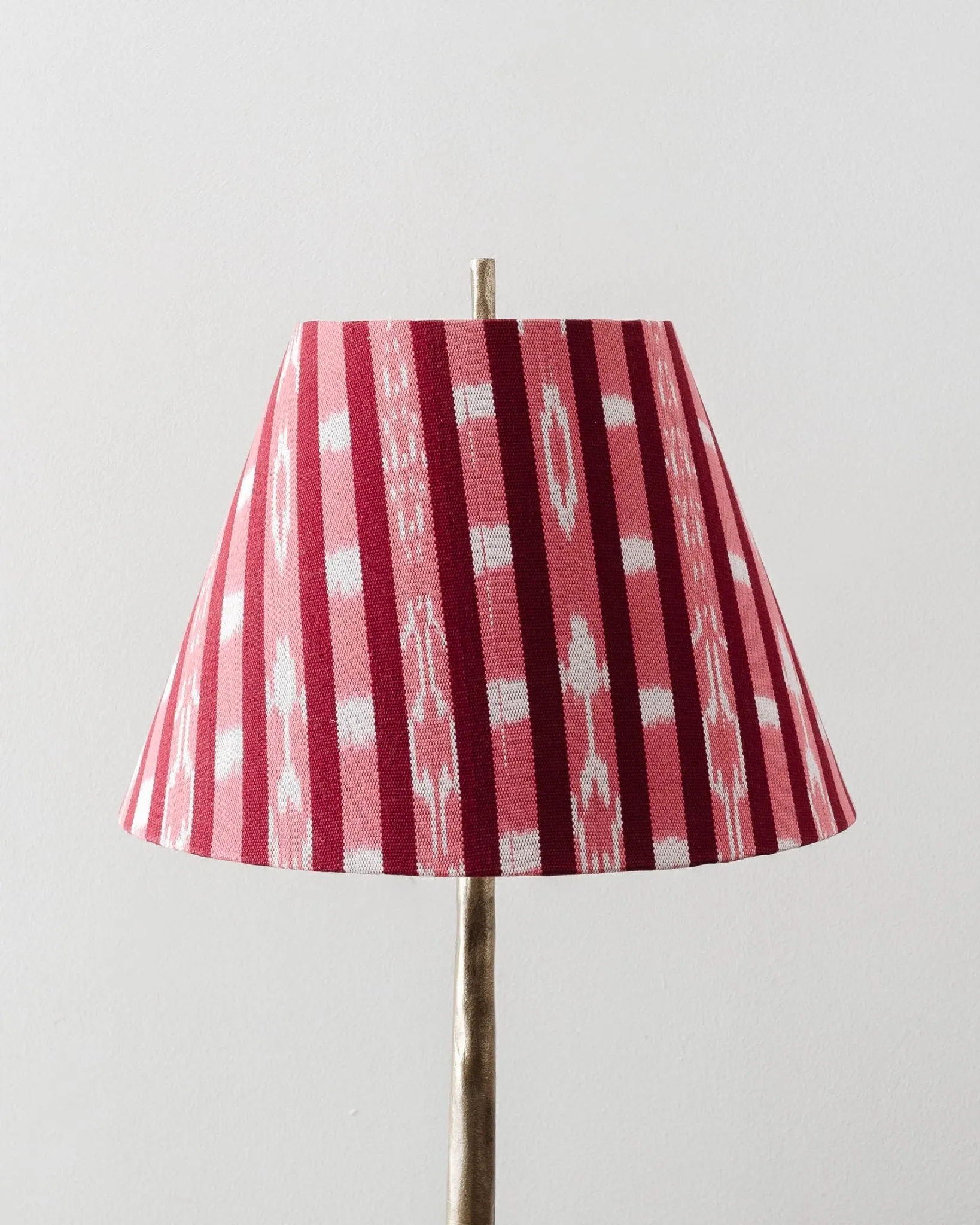 Pink Ikat Fabric Lampshade