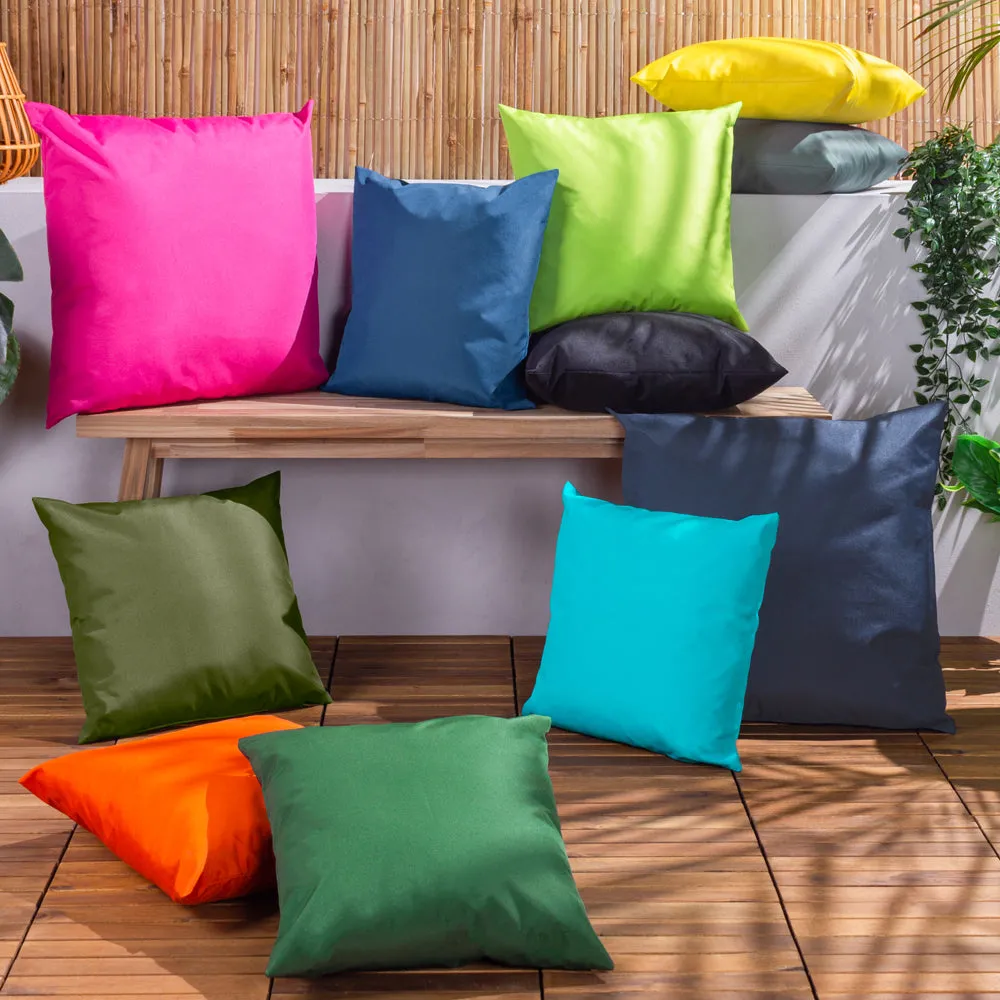 Plain Outdoor Cushion Orange