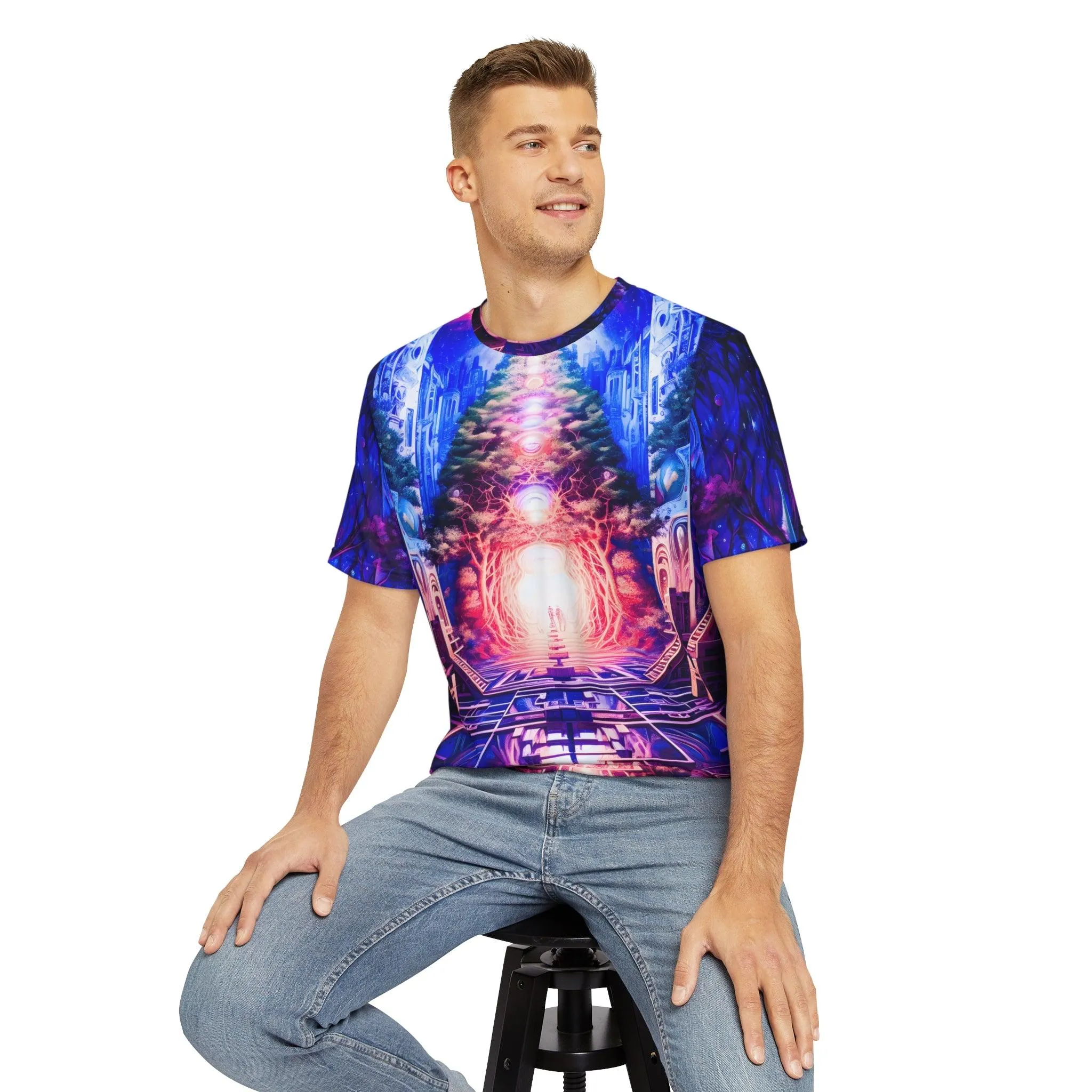 Realms v1.0 Unisex Polyester All Over Print T-shirt