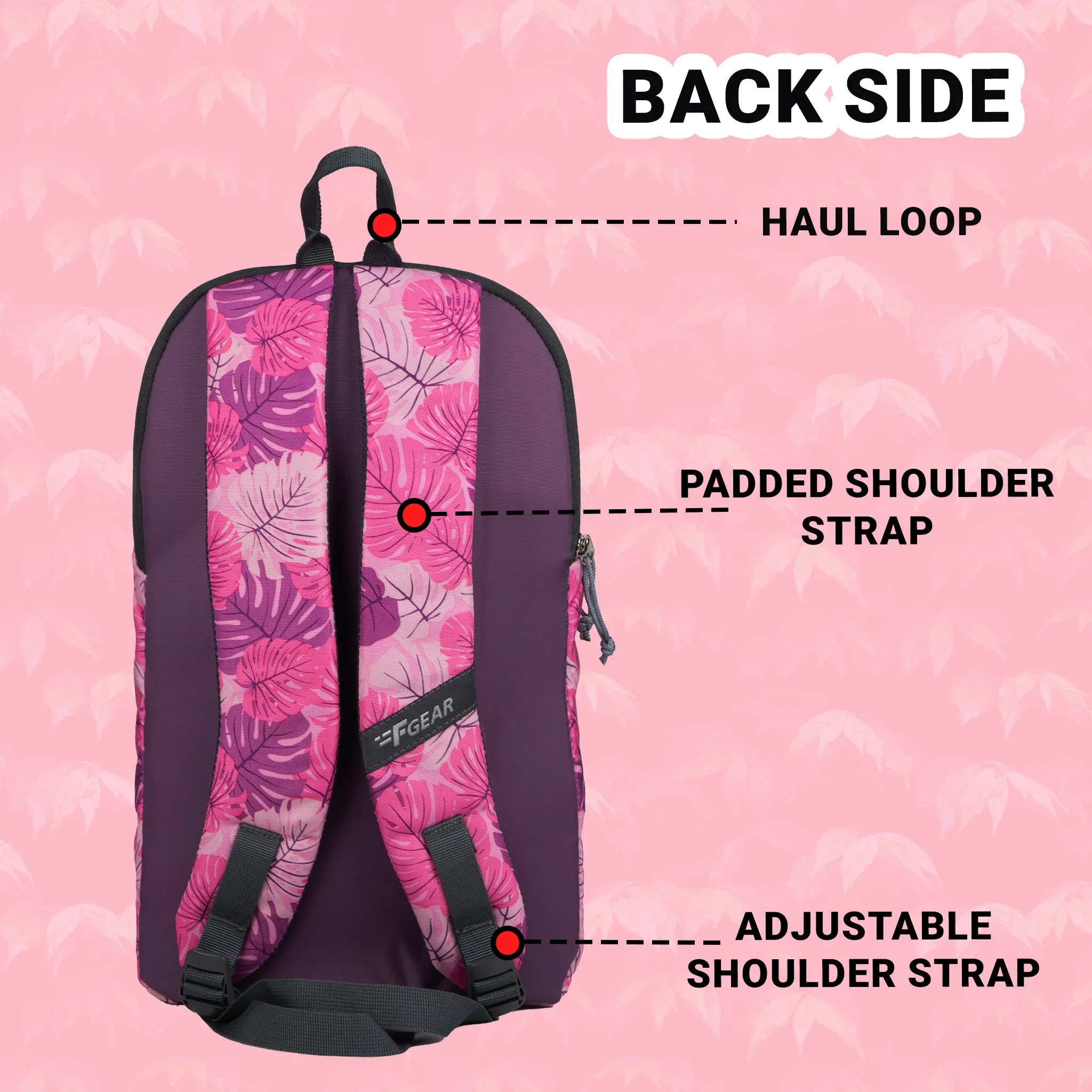 Ritz 6L Tropical Pink and Purple Backpack