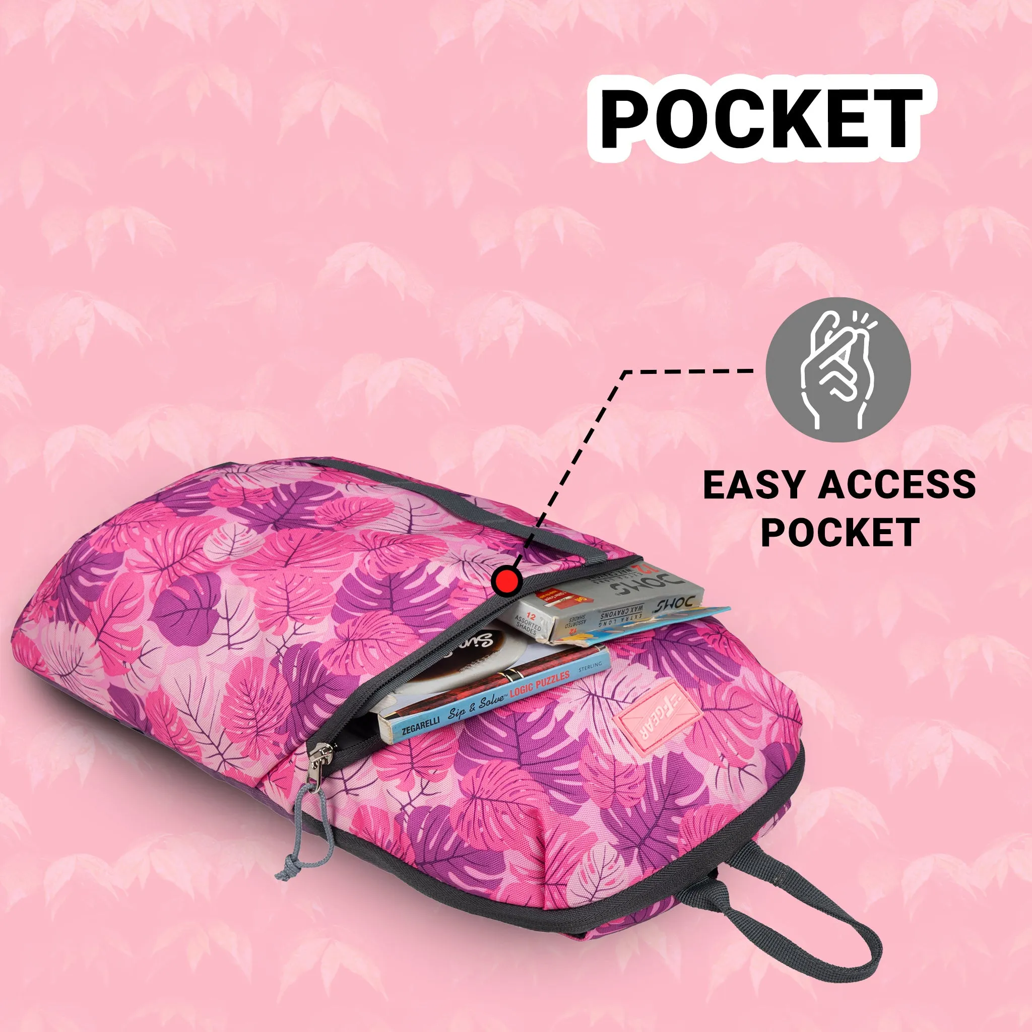 Ritz 6L Tropical Pink and Purple Backpack