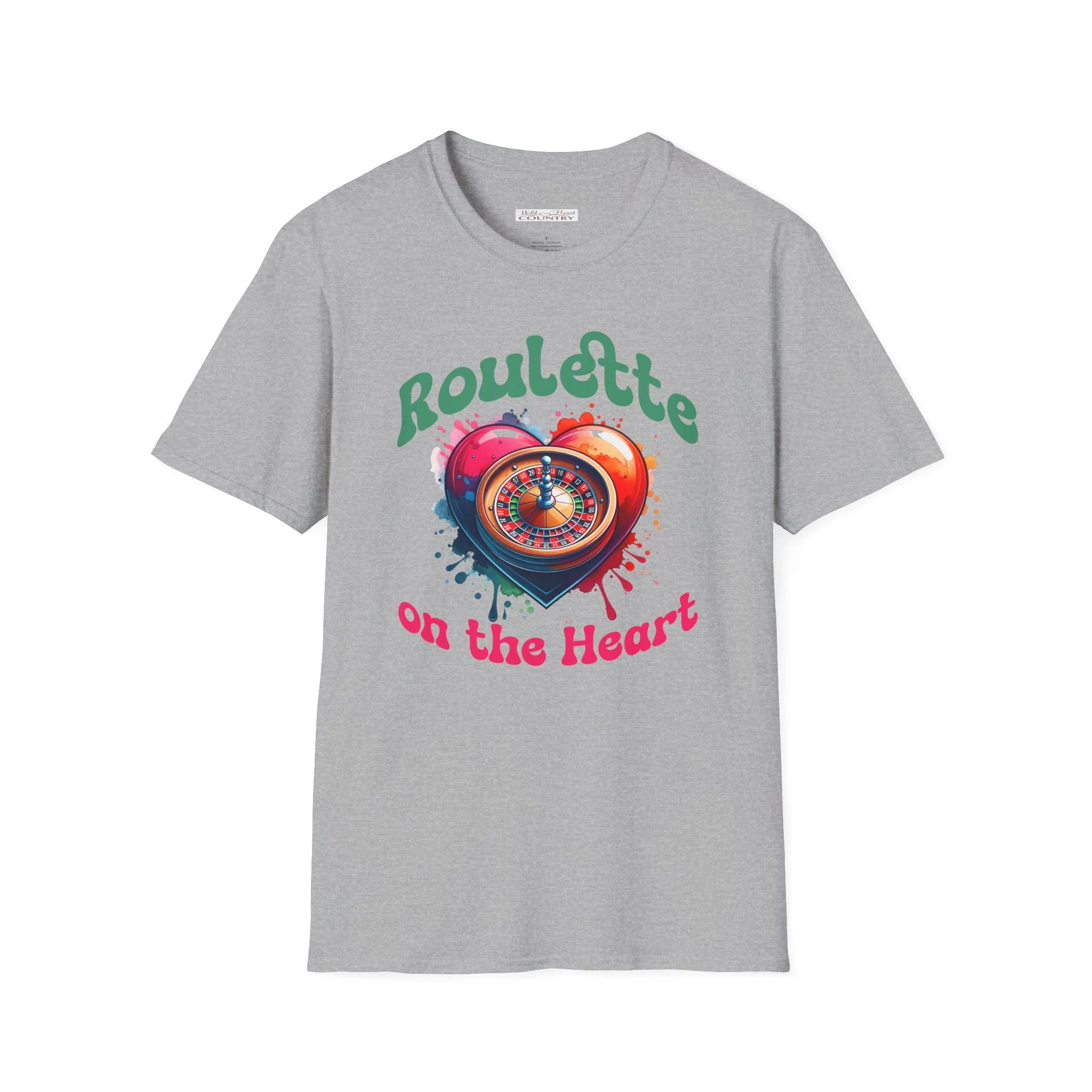 Roulette on the Heart - Conner Smith - Inspired T-Shirt, Lyric T-Shirt, Country Music Shirt