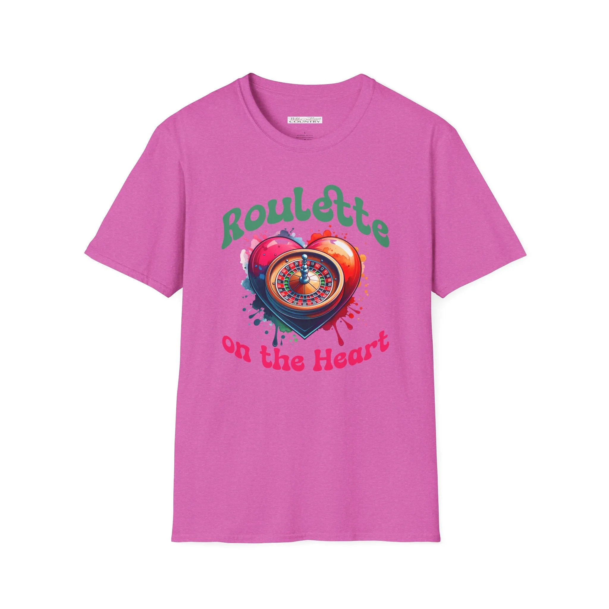 Roulette on the Heart - Conner Smith - Inspired T-Shirt, Lyric T-Shirt, Country Music Shirt