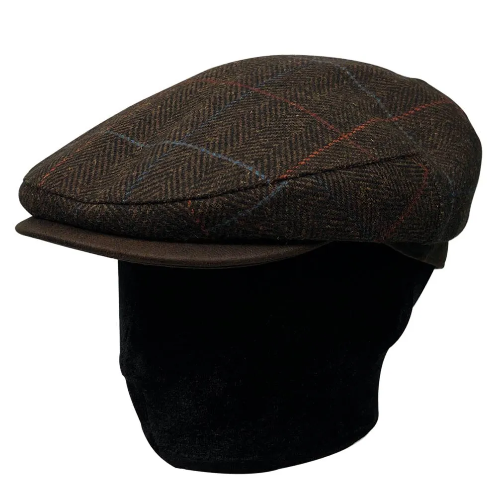 Saint Martin – Brown Plaid Ivy Cap