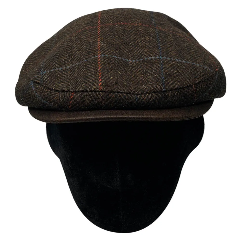 Saint Martin – Brown Plaid Ivy Cap