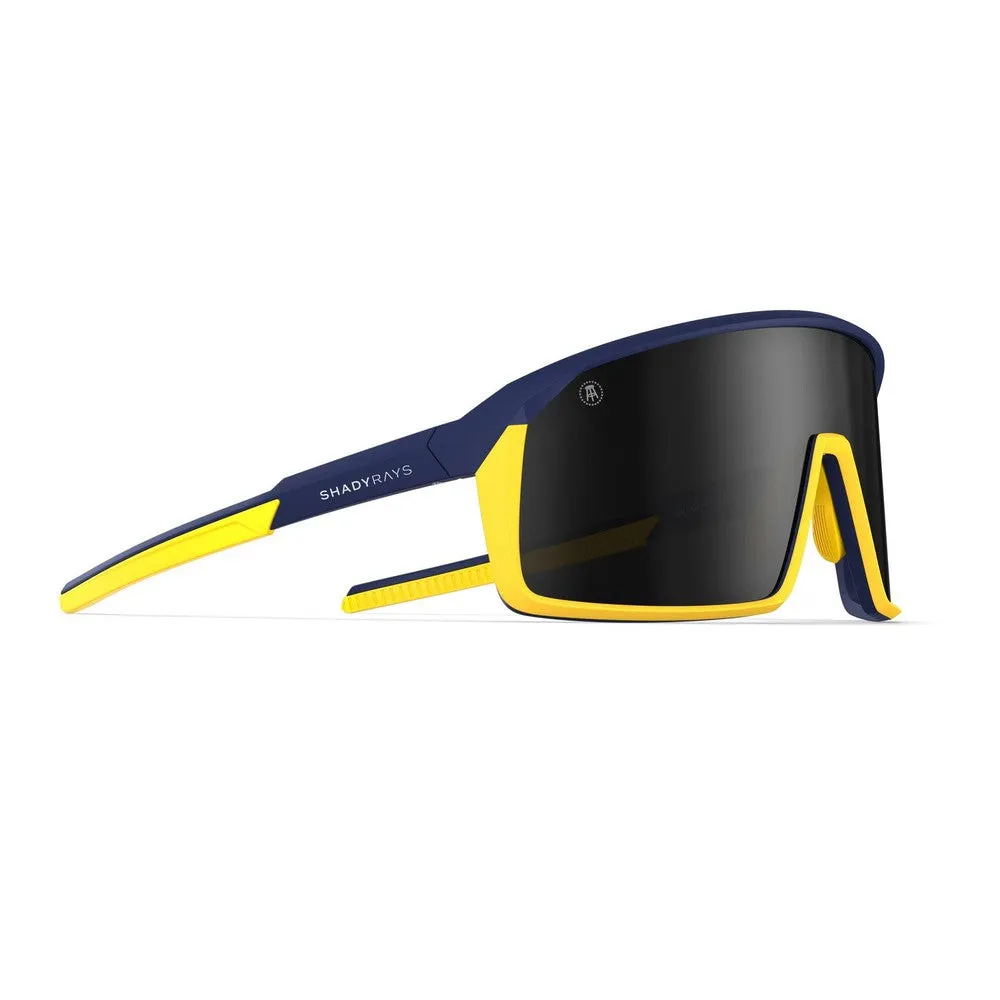 Shady Rays x Barstool Sports Rival Navy Yellow Polarized