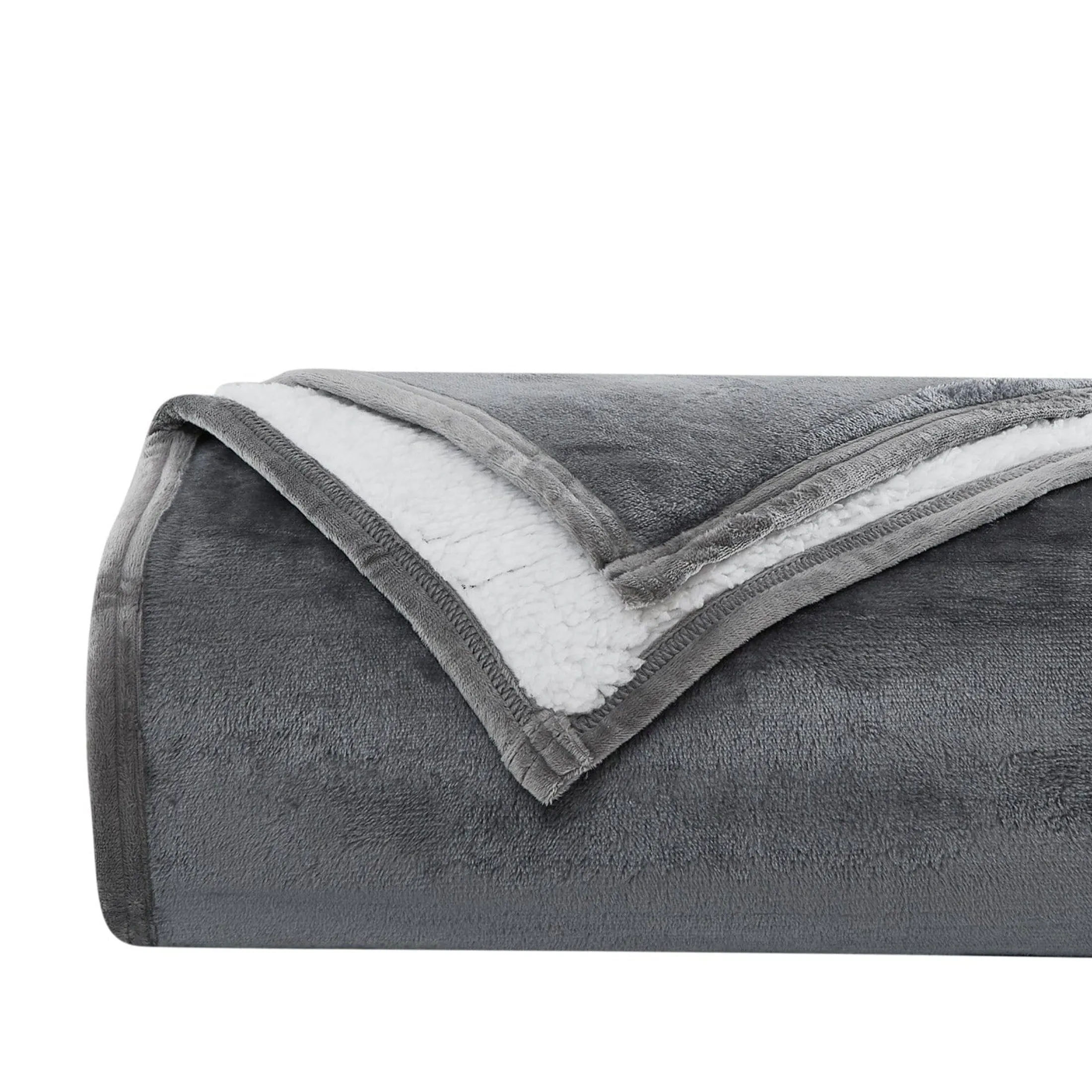 Sherpa-Fleece Oversized Reversible Blankets and Throws