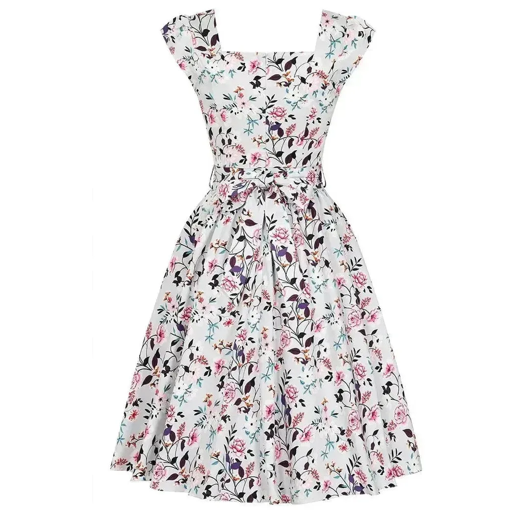 Swing Dress - Skylark Grey