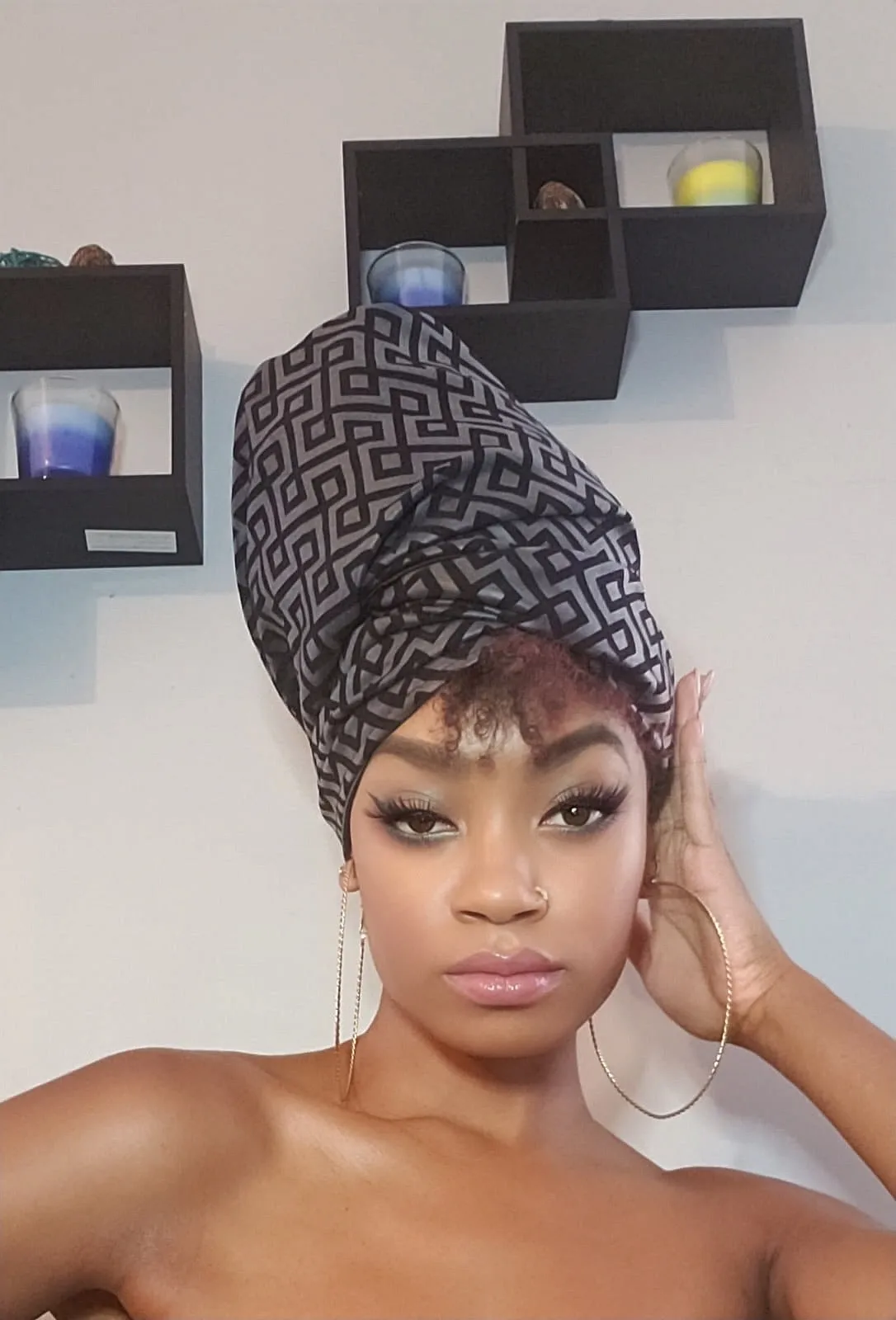 Tatiana Stretched Fabric Head wrap