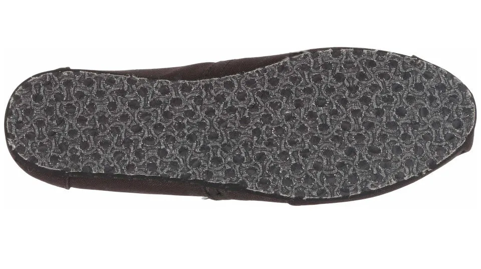 TOMS Classic Black on Black Canvas - Women's