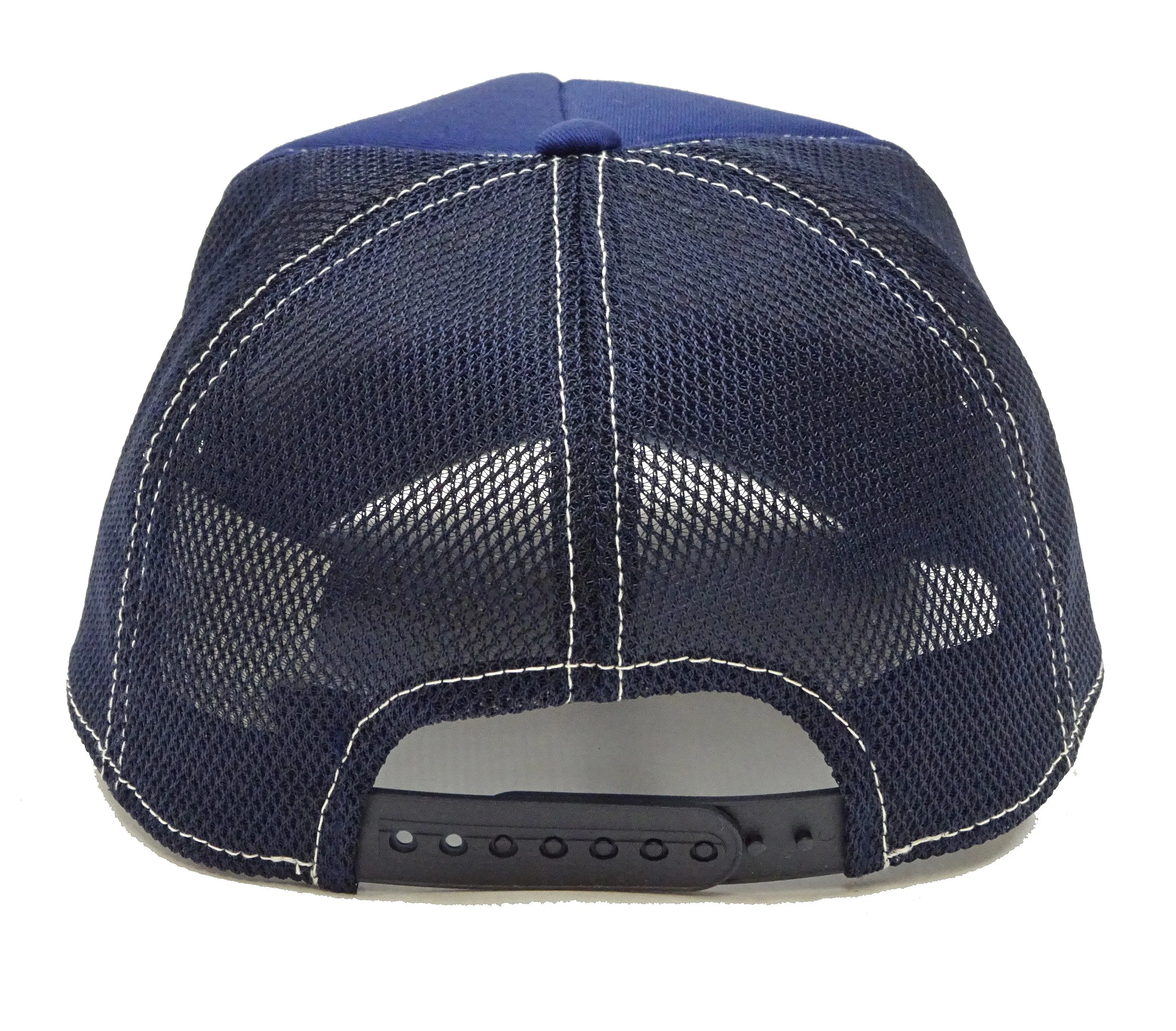 TOYS McCOY Cap Men's Casual 1969 Snoopy Astronaut Mesh Cap Mesh Back Baseball Hat TMA2403 Navy-Blue