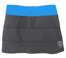 Vienna Performance Skort - Grey/Turquoise