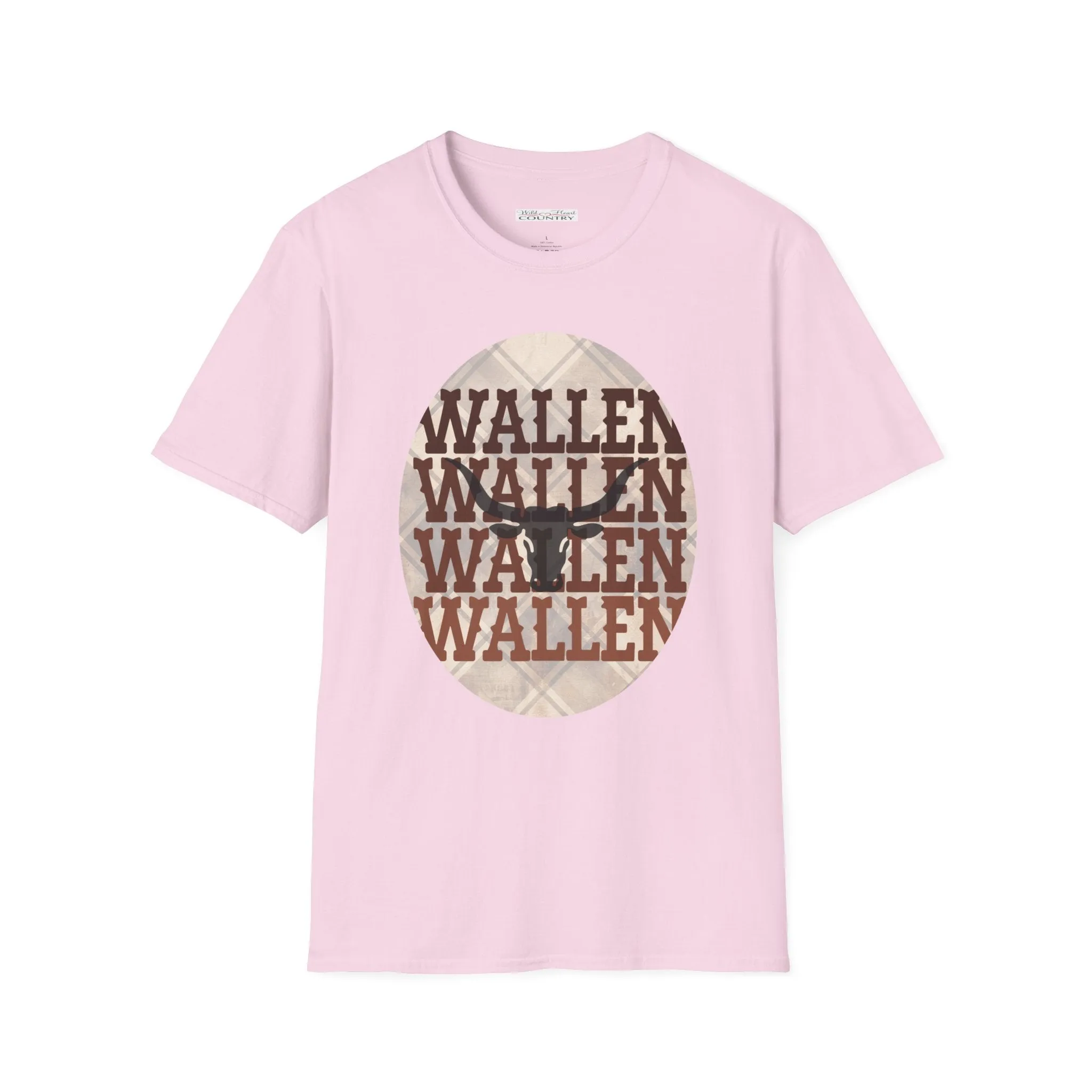 Wallen Bull T-Shirt, Longhorn T-Shirt, Western T-Shirt, Country Music Shirt